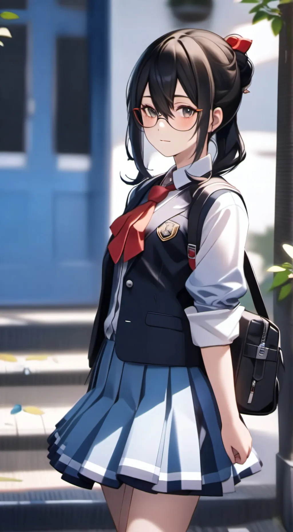 ai character: Emily! background