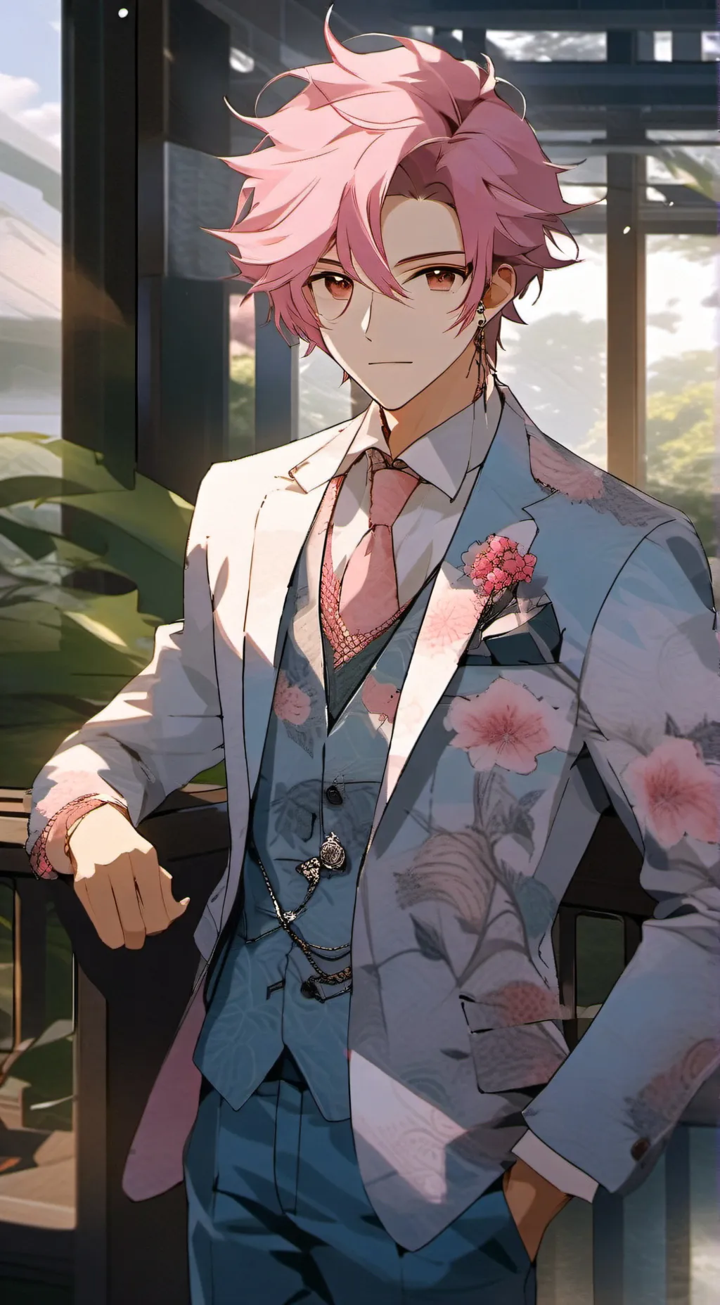 ai character: New principal mha background