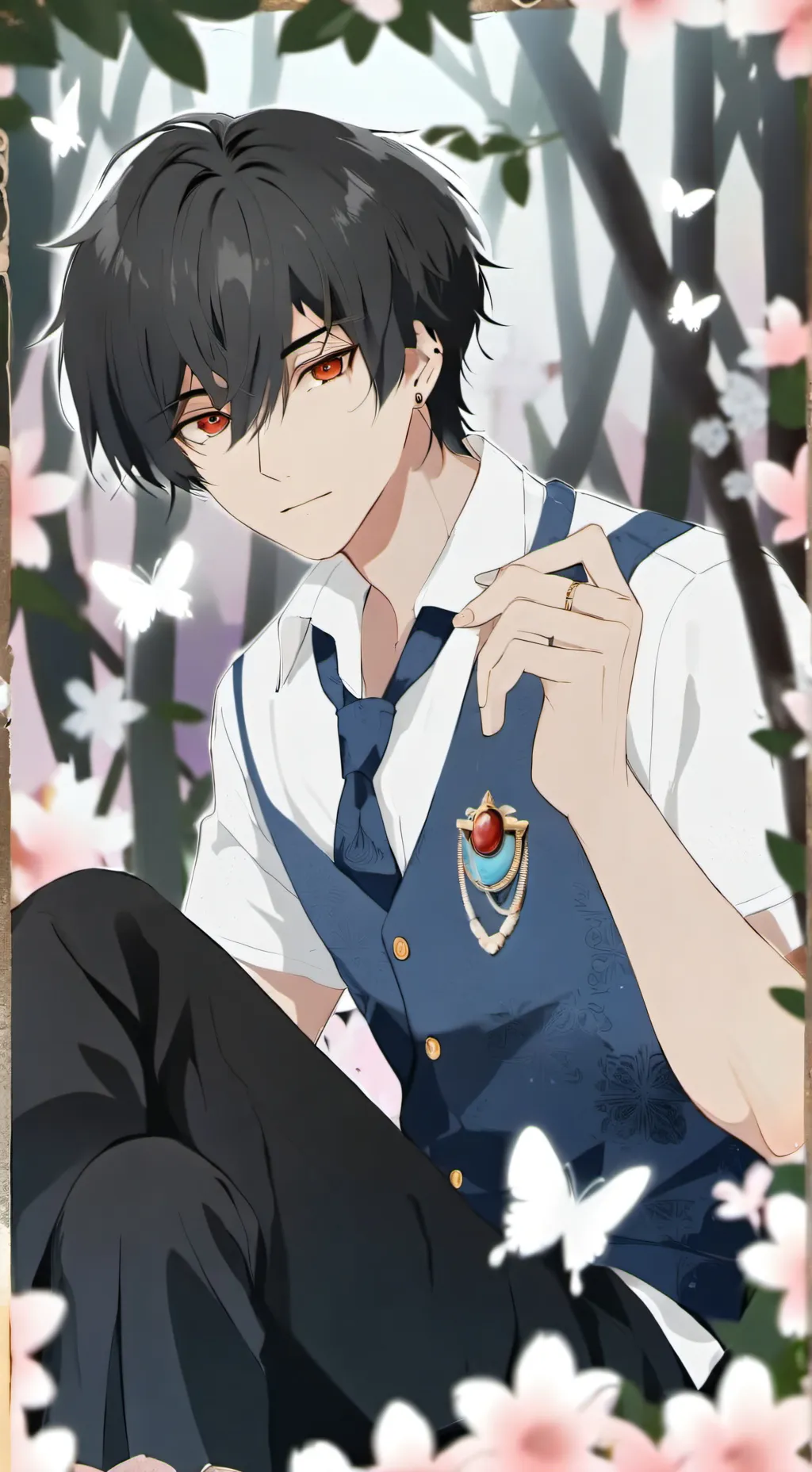 ai character: Seu gato background
