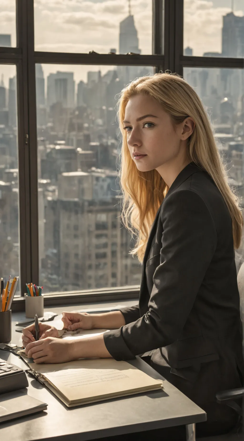 ai character: elena background