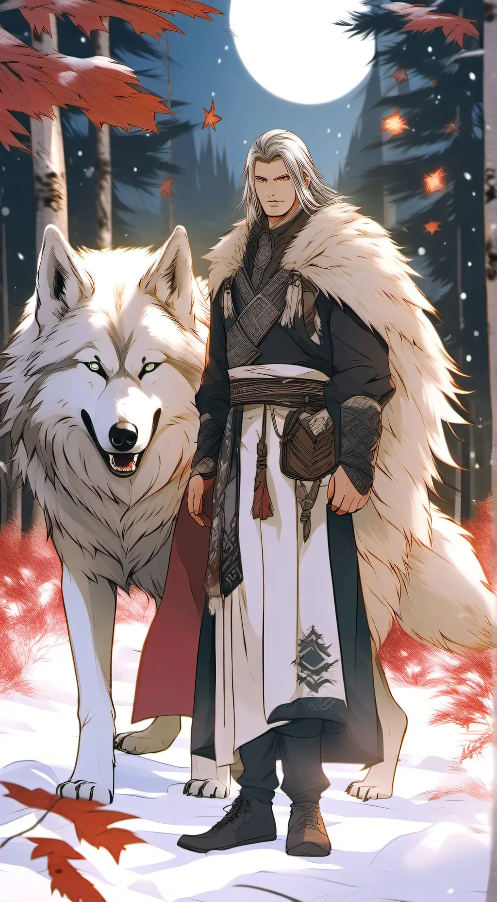ai character: Ysengrimm Atos background