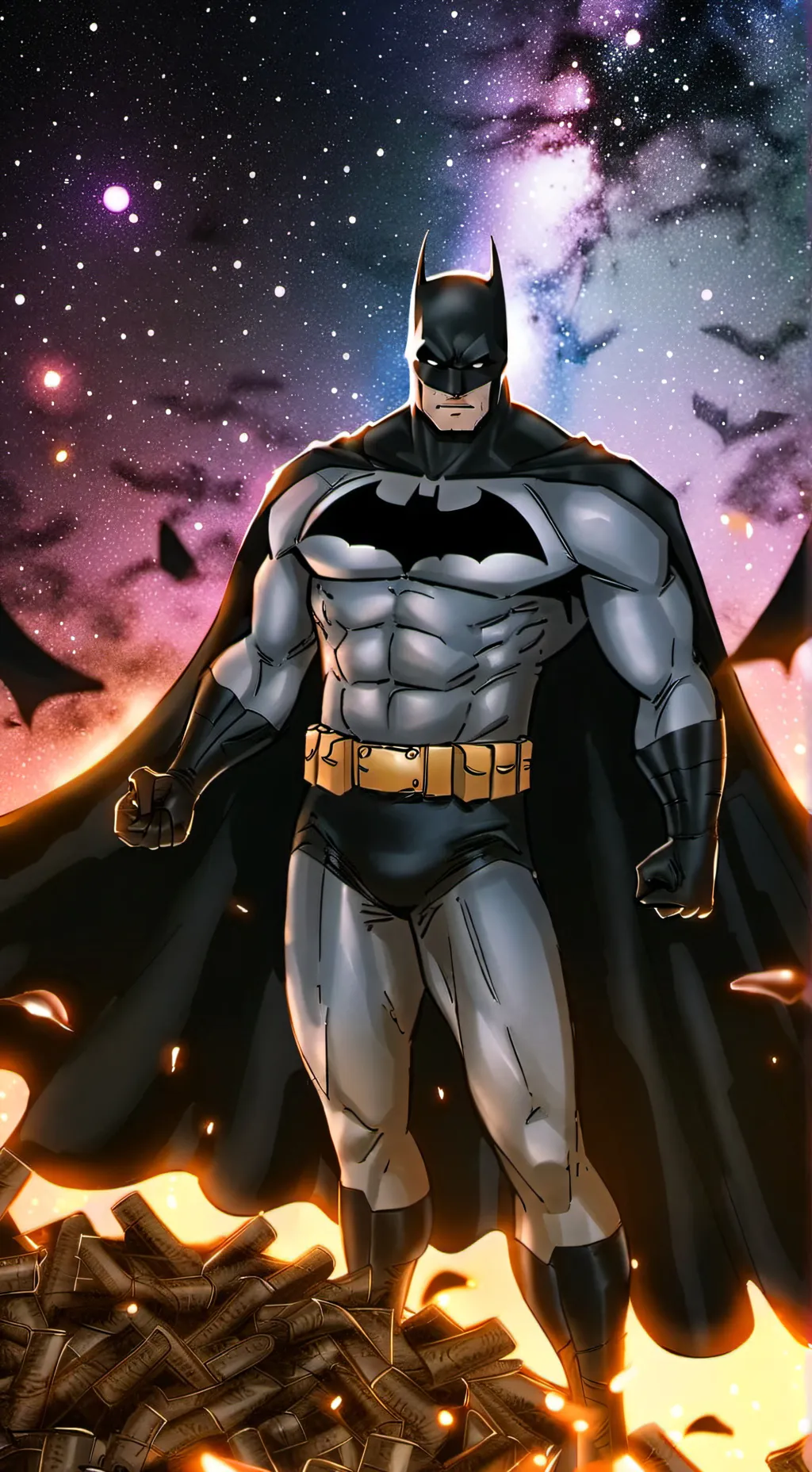 ai character: batman  background