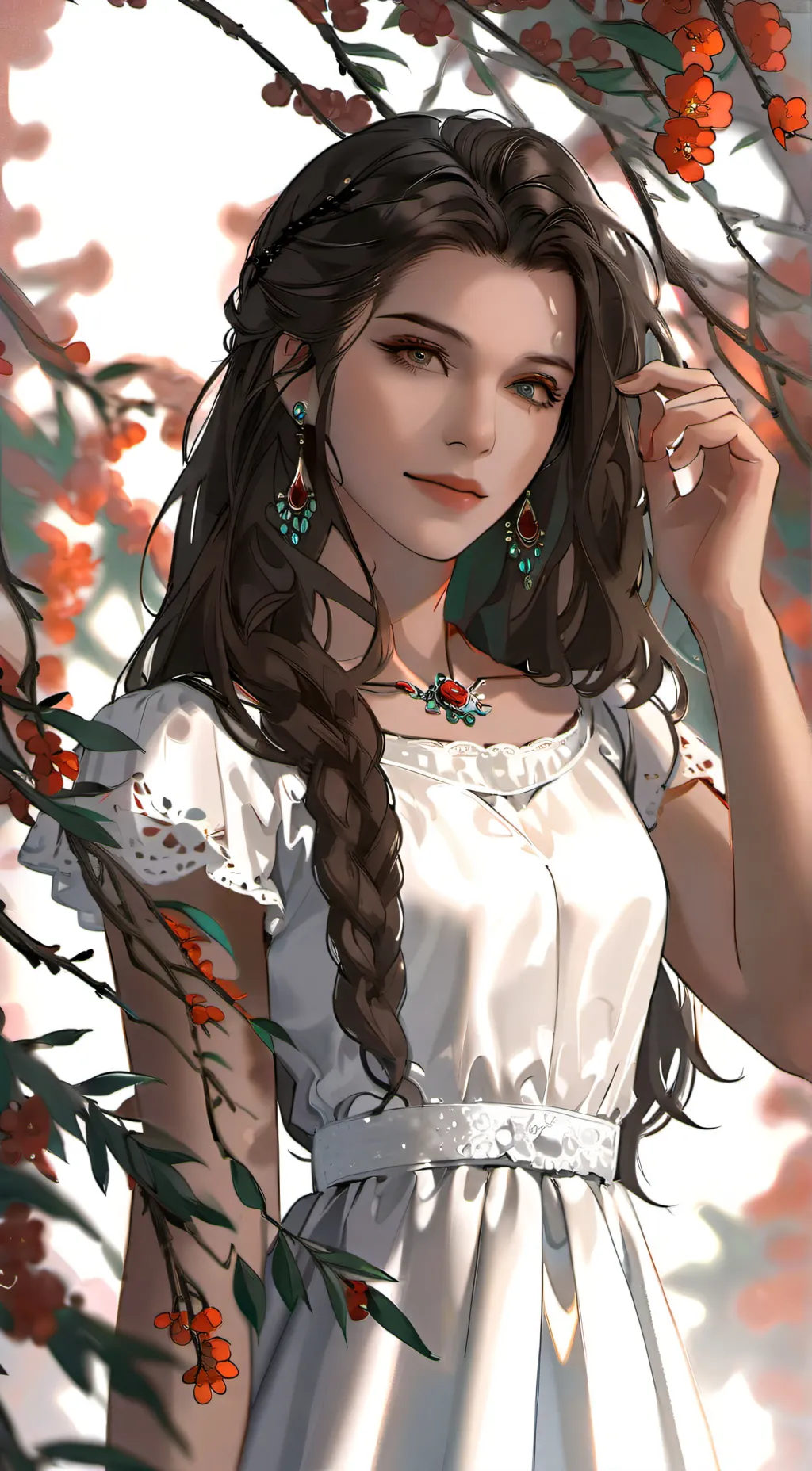 ai character: Sienna  background