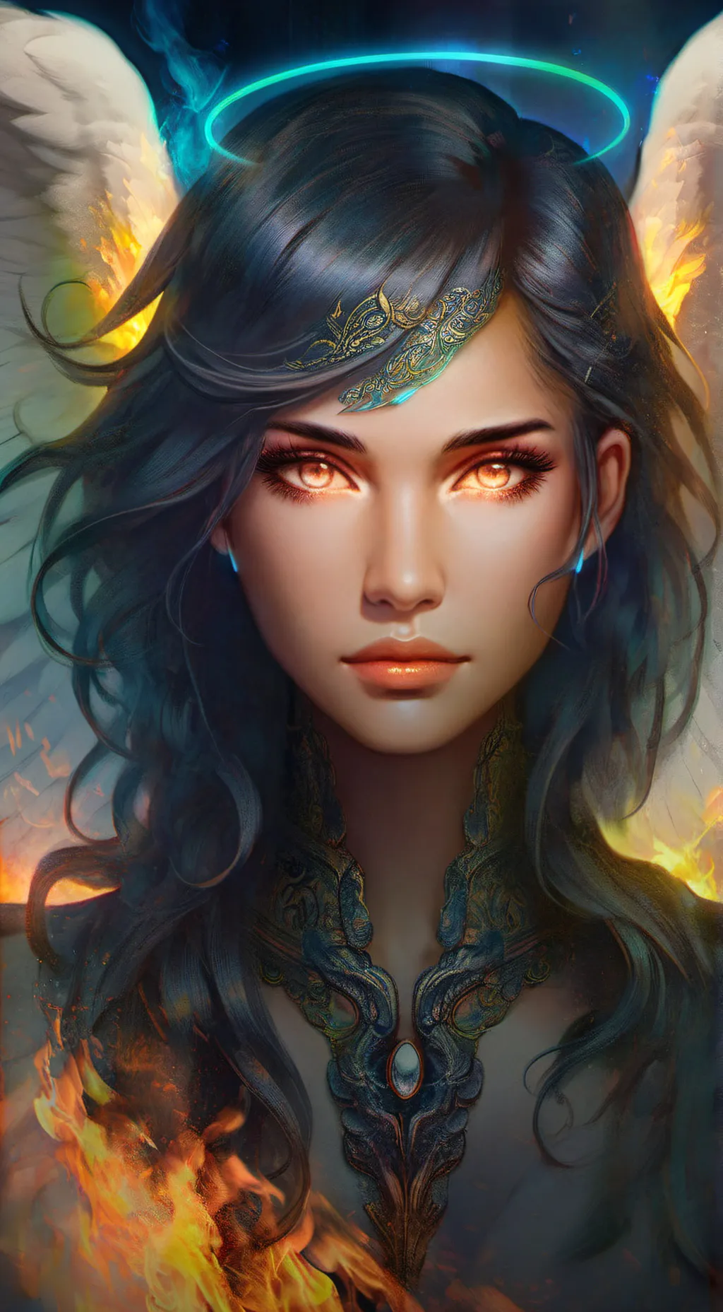 ai character: Arya Celesta background