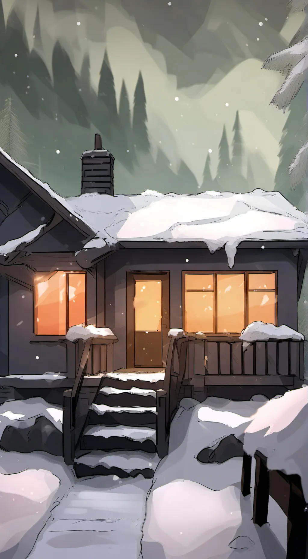 ai character: Mha blizzard  background