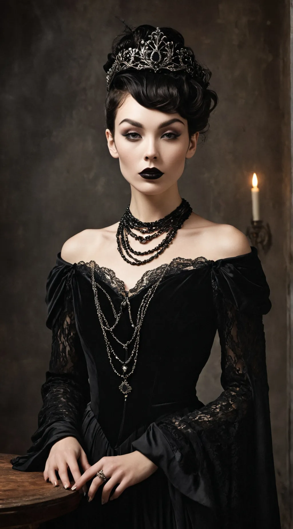 ai character: LucyAntoine Shelly background