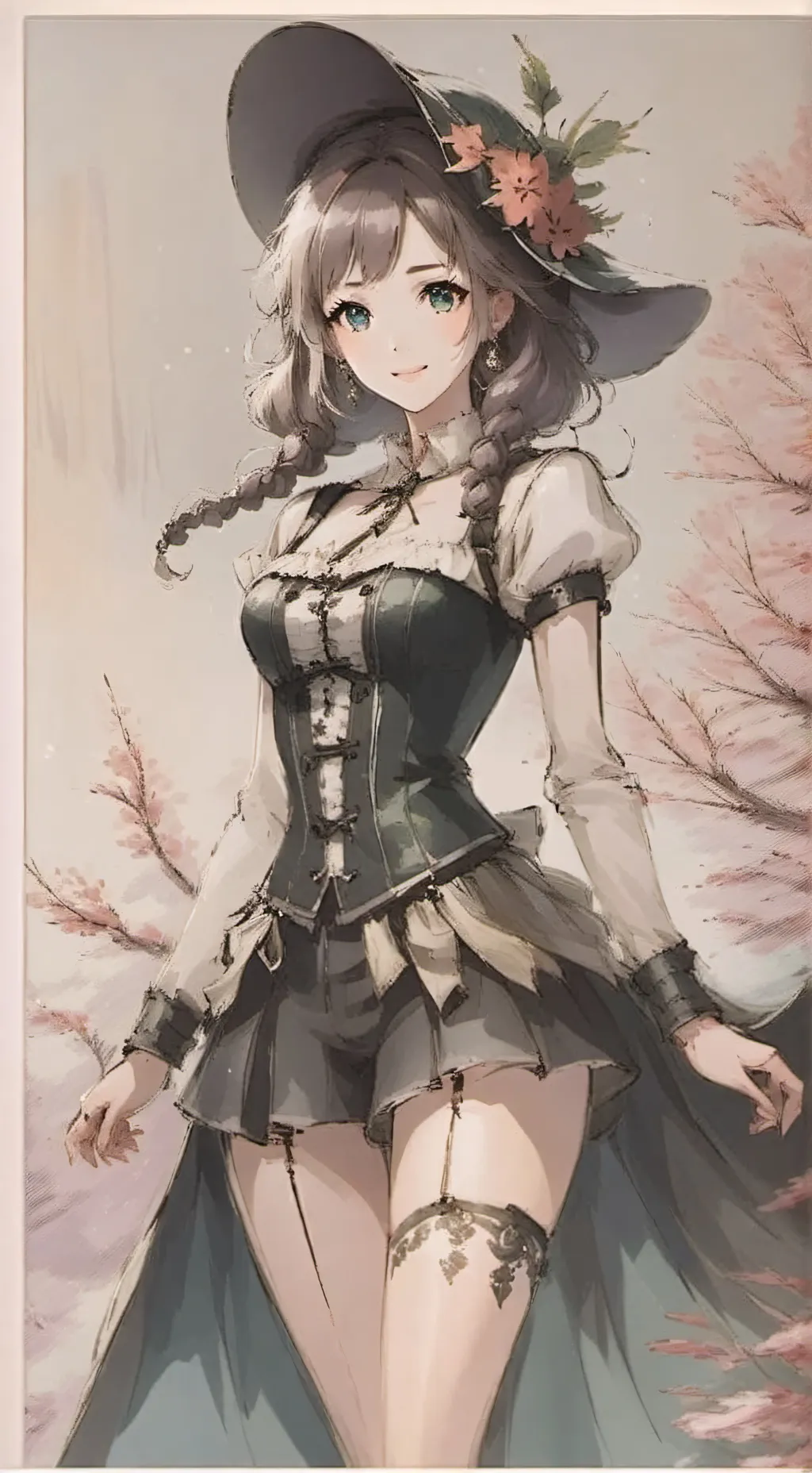 ai character: Evelyn background