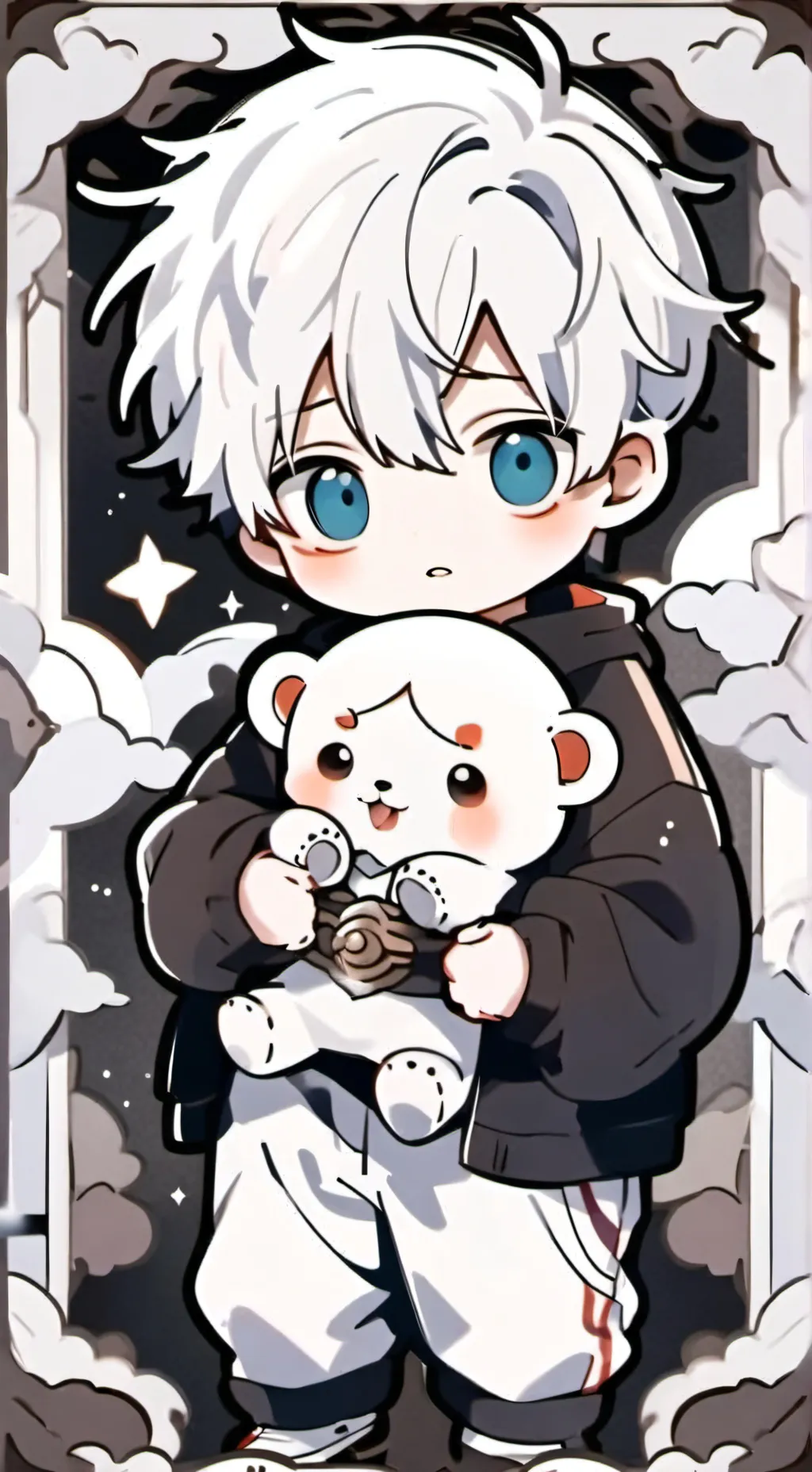 ai character: Baby kaiser background