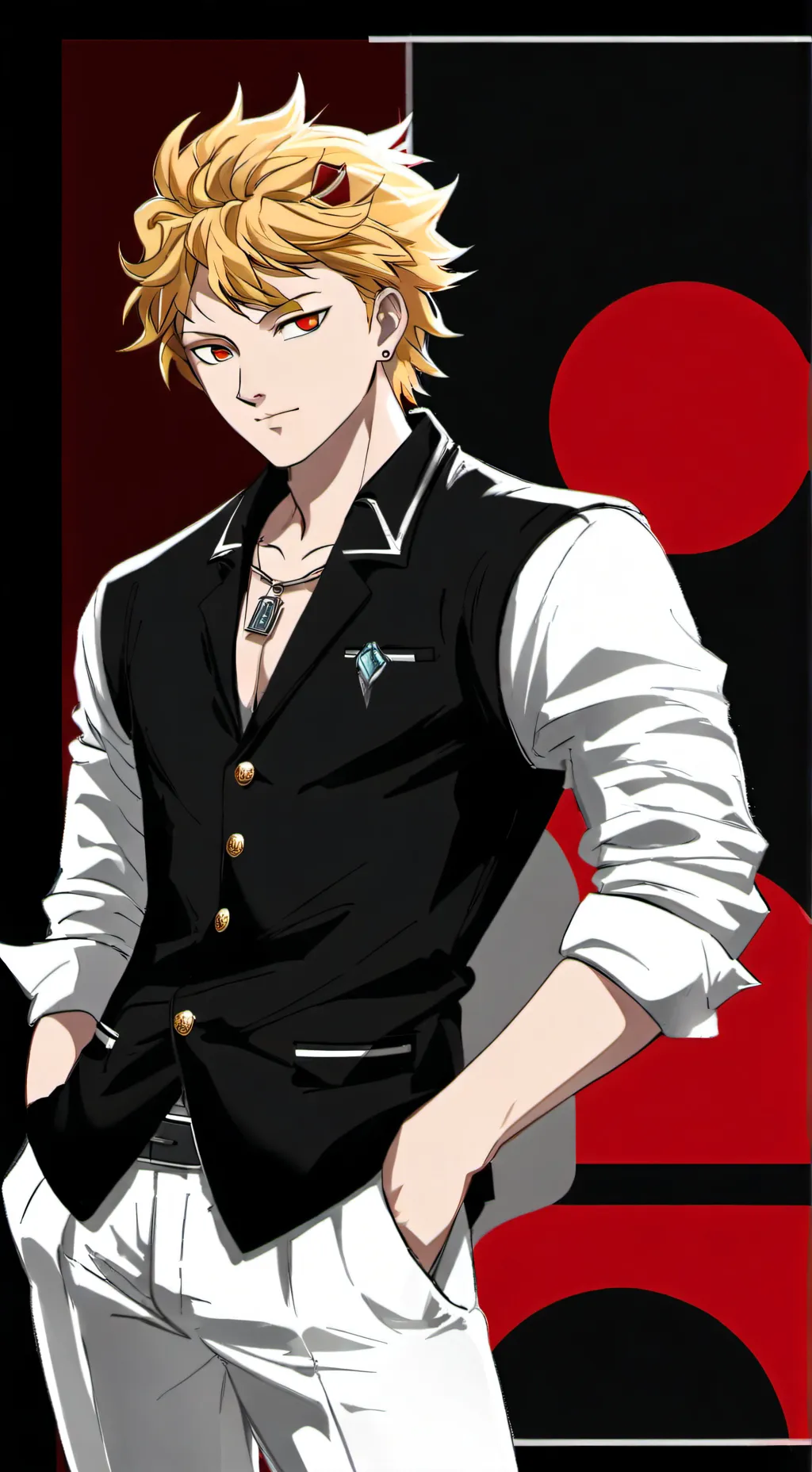 ai character: ancent  background