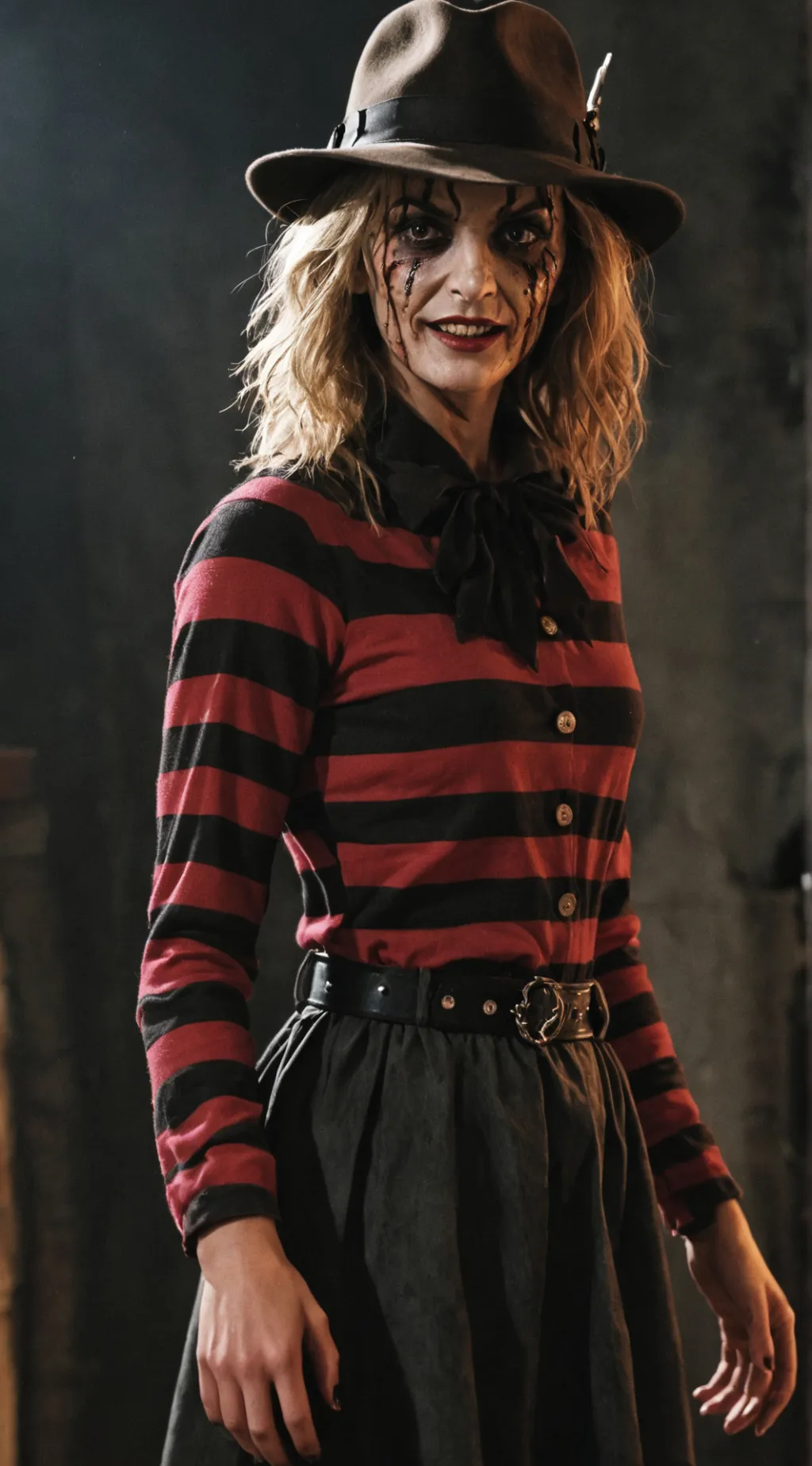 ai character: Freya Krueger 5 background