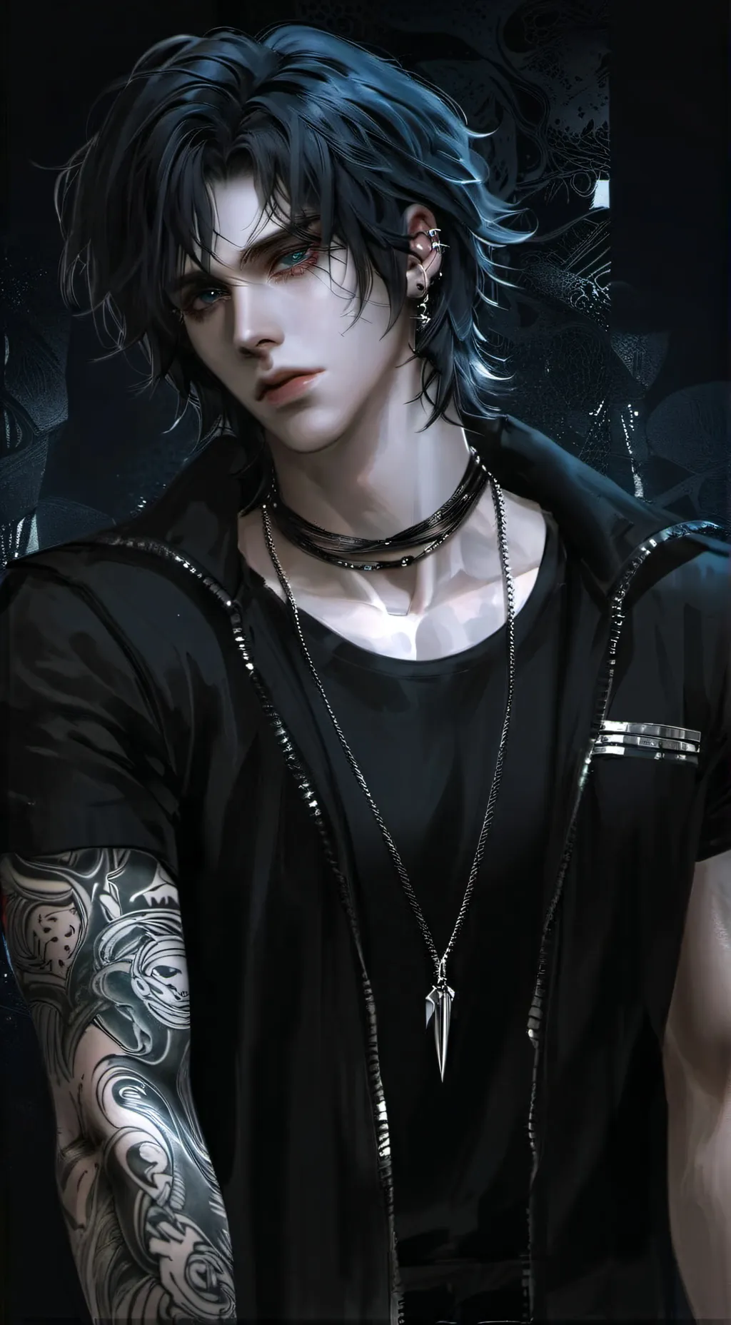 ai character: Evan background