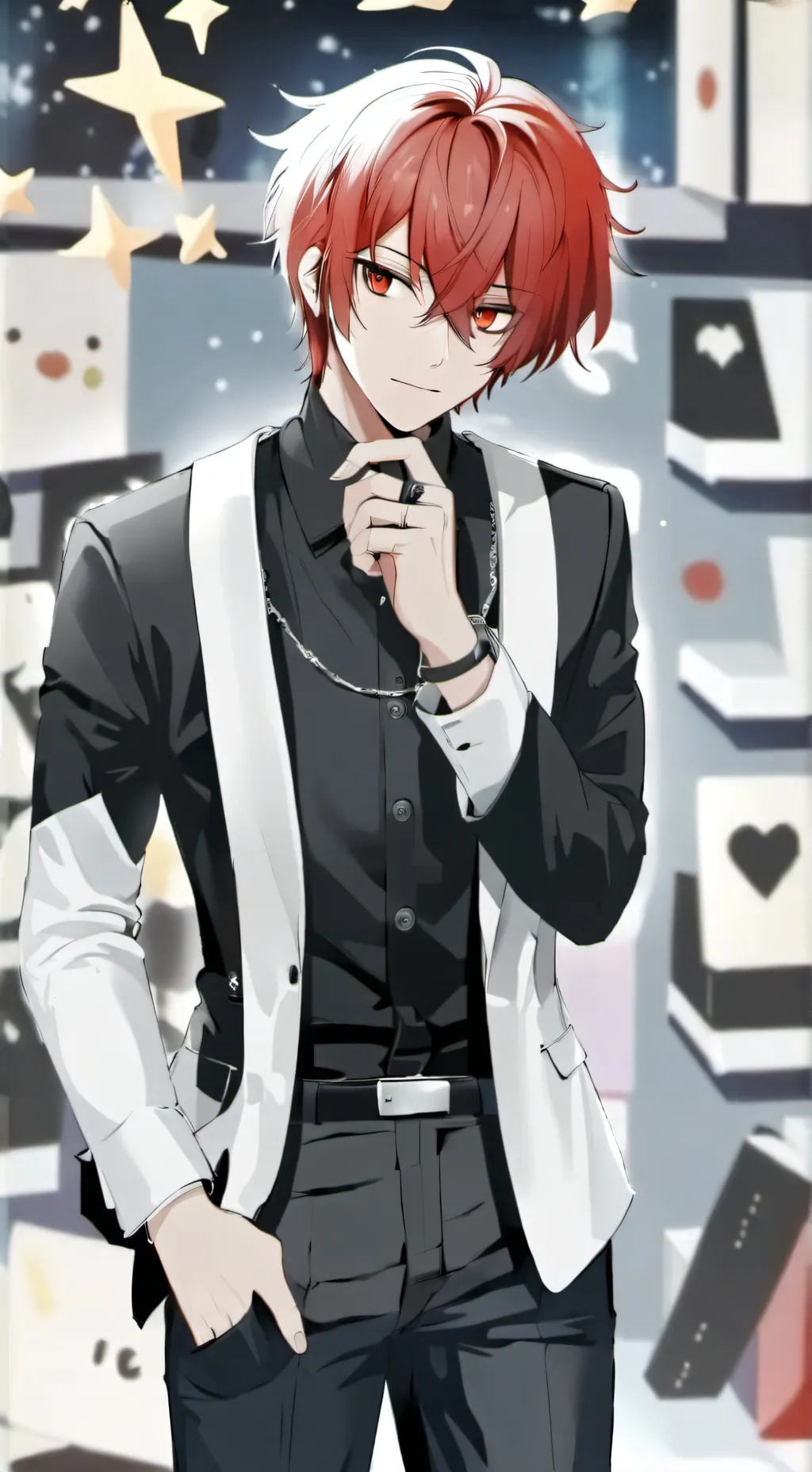 ai character: Damian background