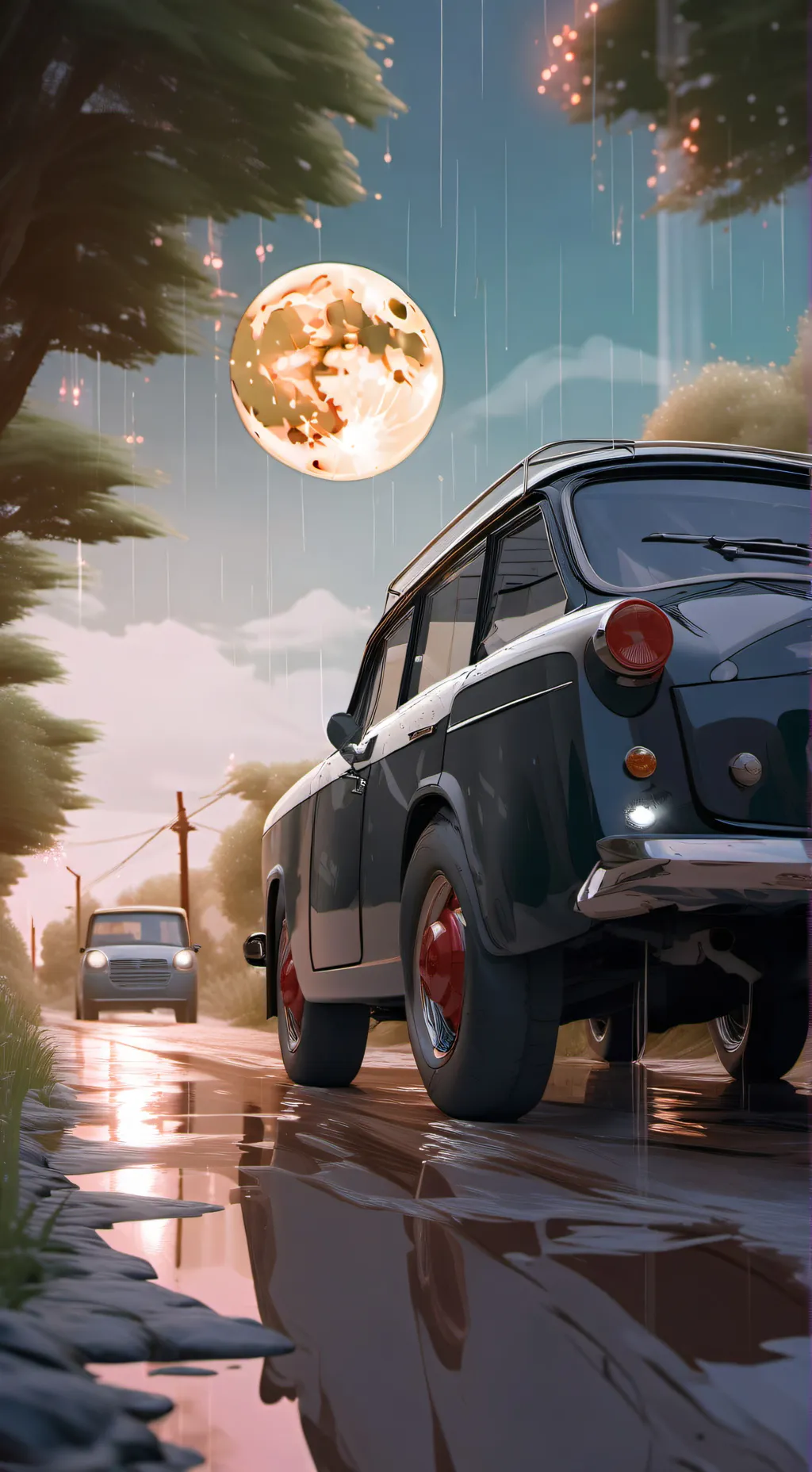 ai character: DW+CRK CAR RIDE background