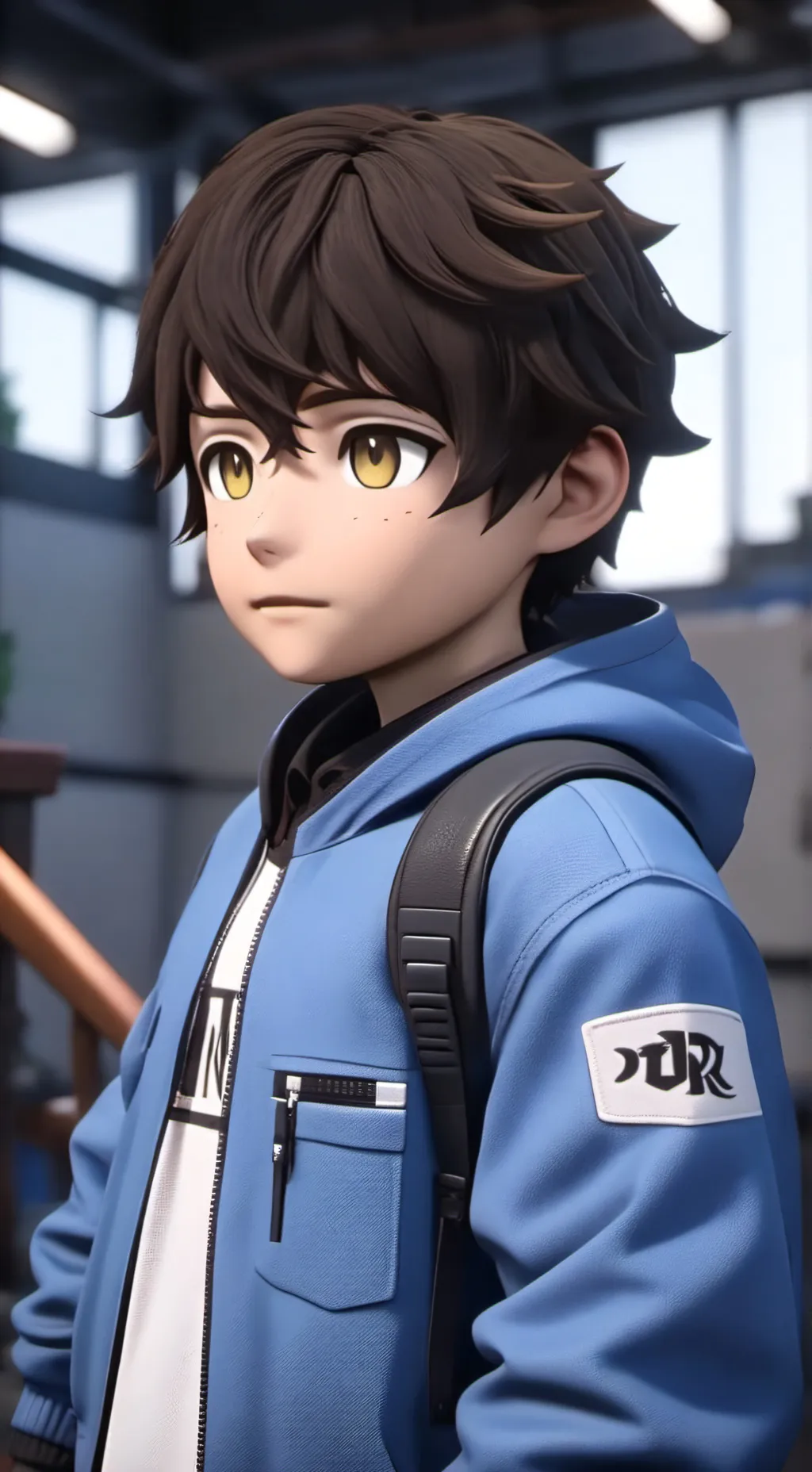 ai character: Evan background