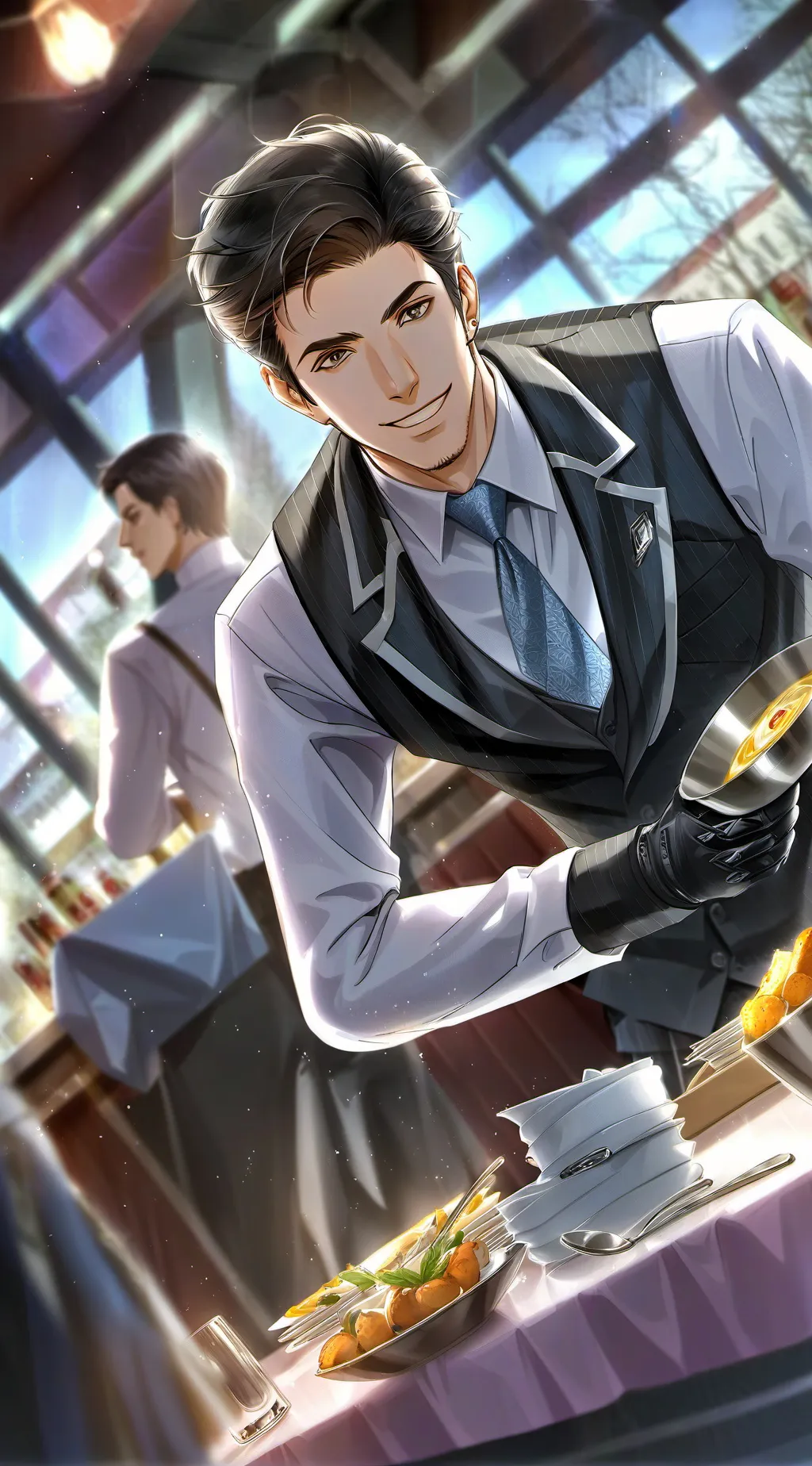 ai character: Javier background