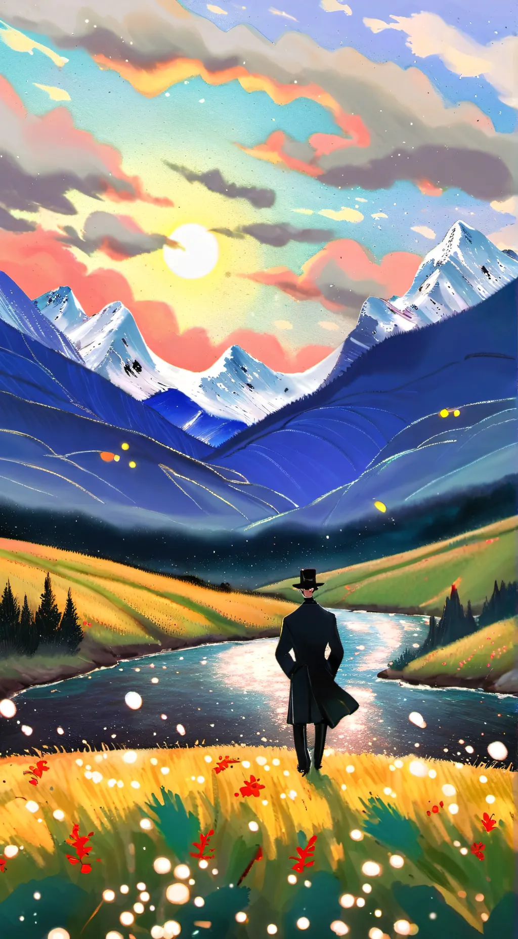 ai character: Tumbleweed Ranch background