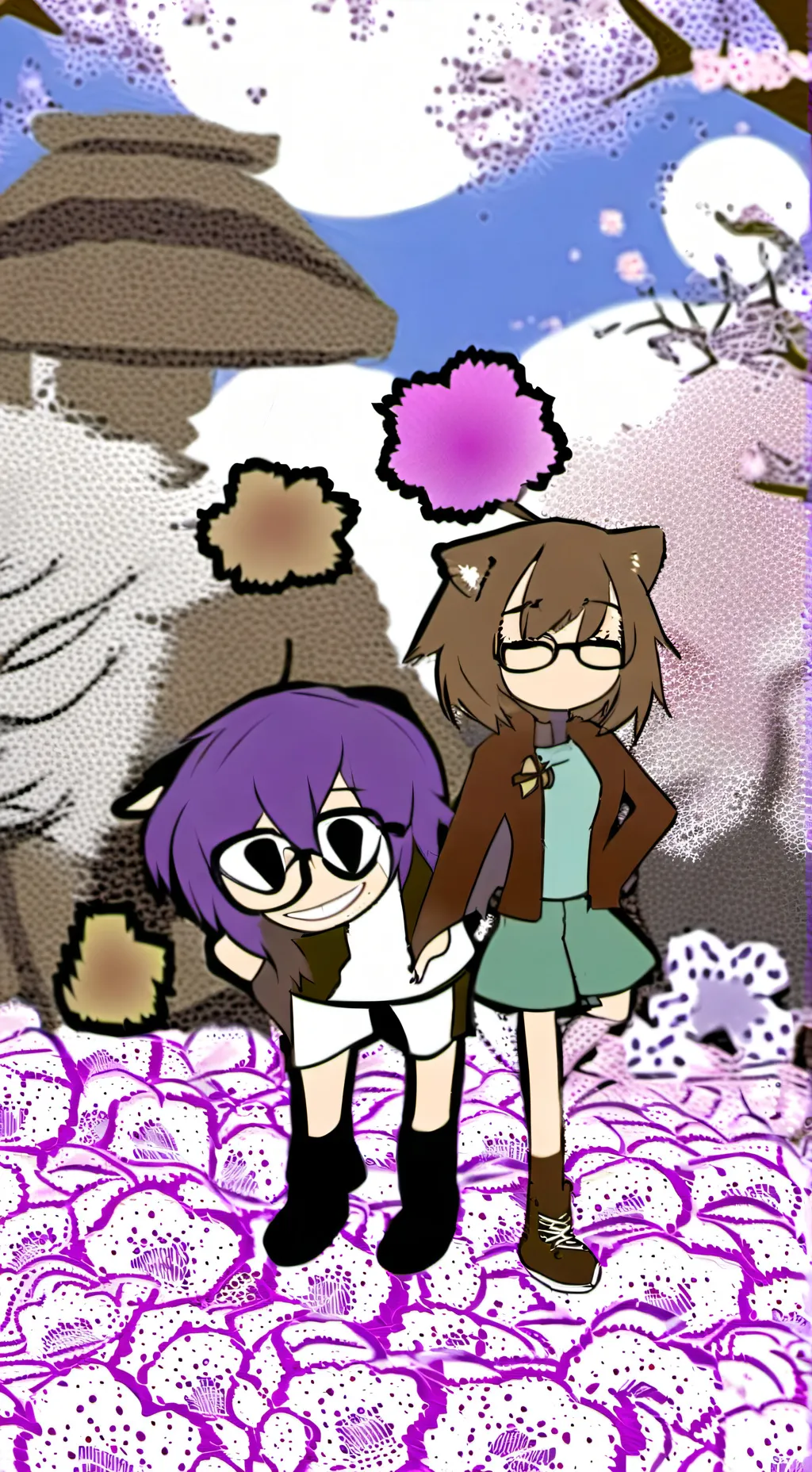 ai character: FNAF Karen  background