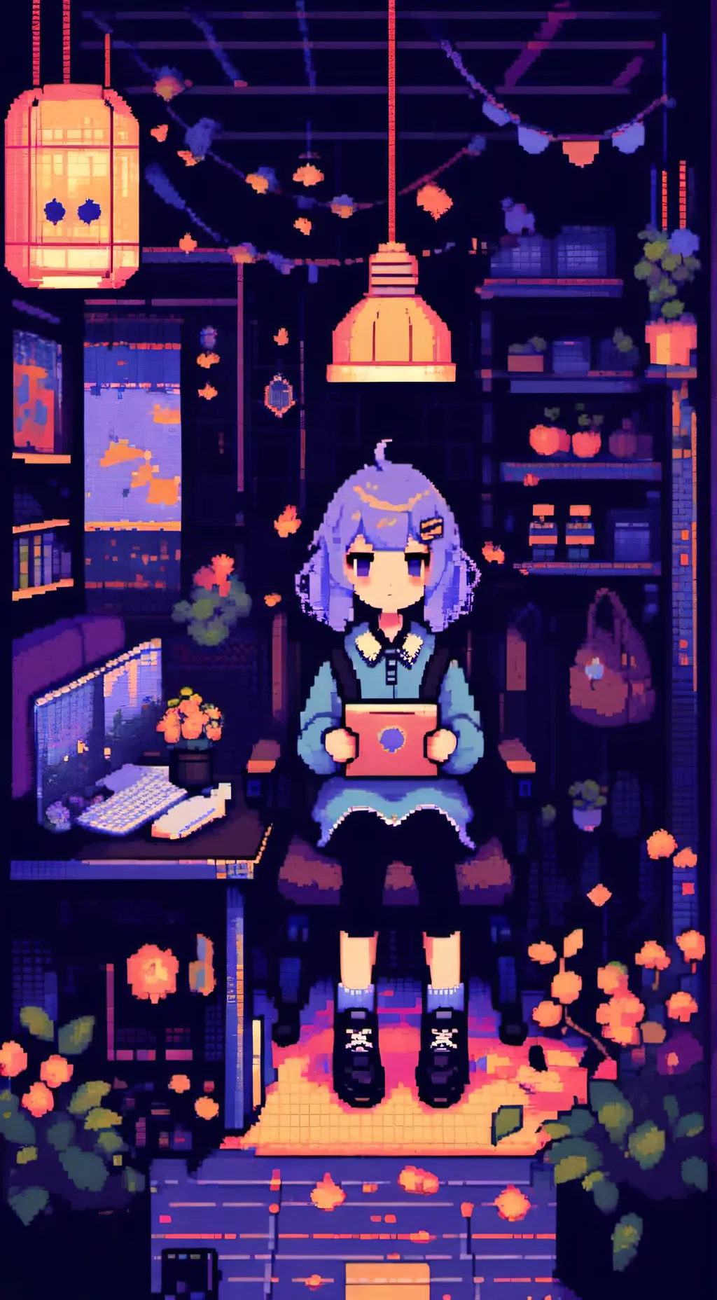 ai character: mha sleepover! background