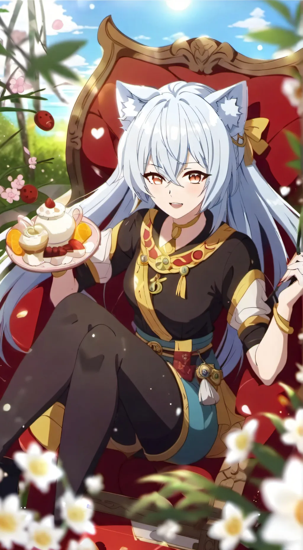 ai character: lys  background