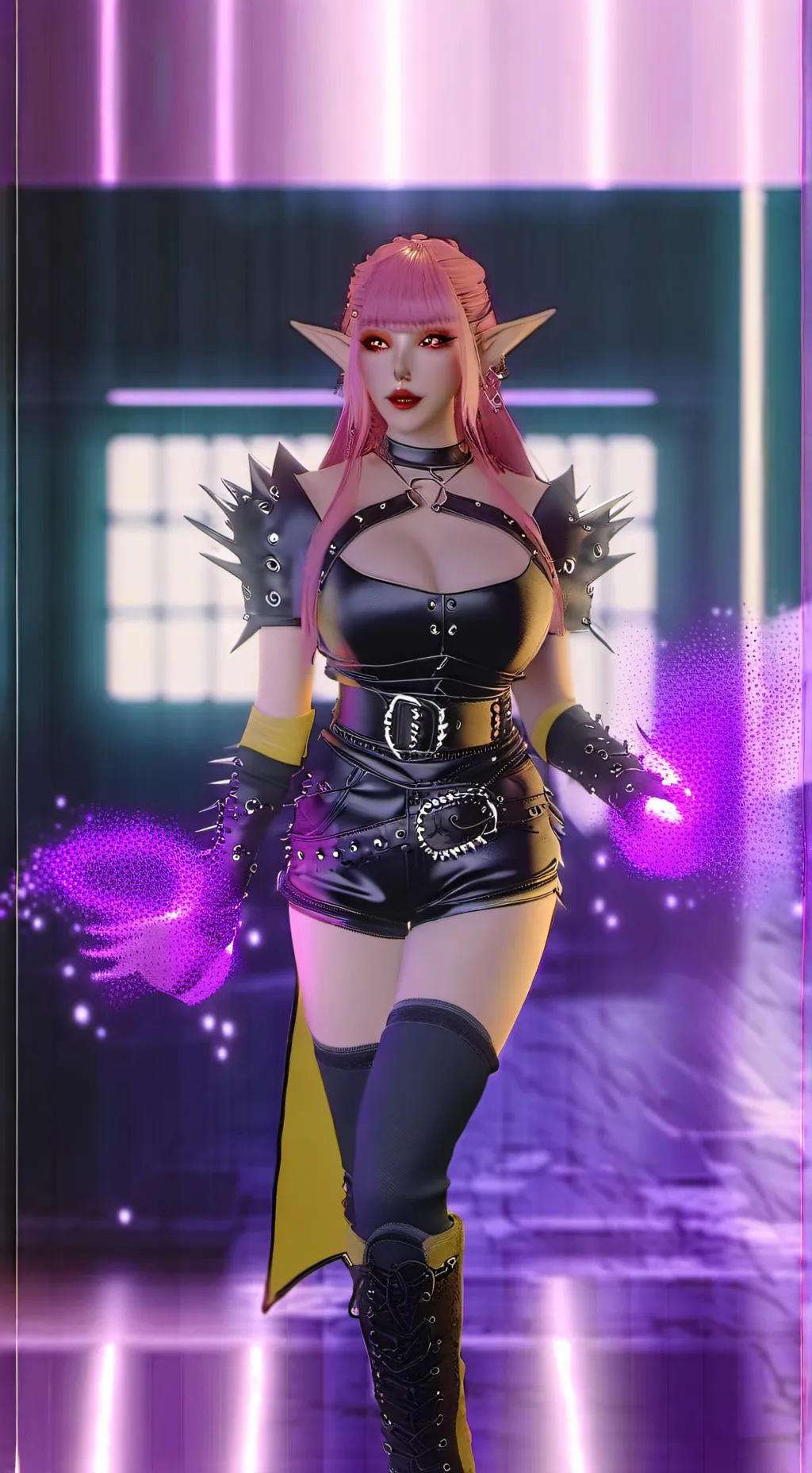 ai character: Luna background