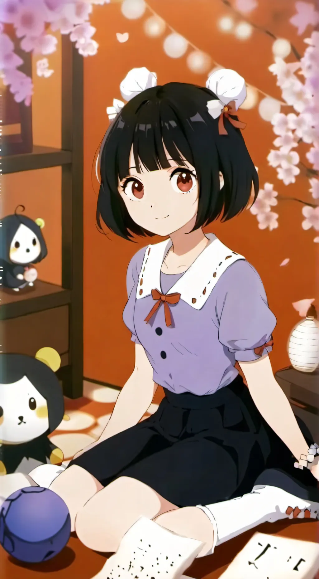 ai character: Kiara background