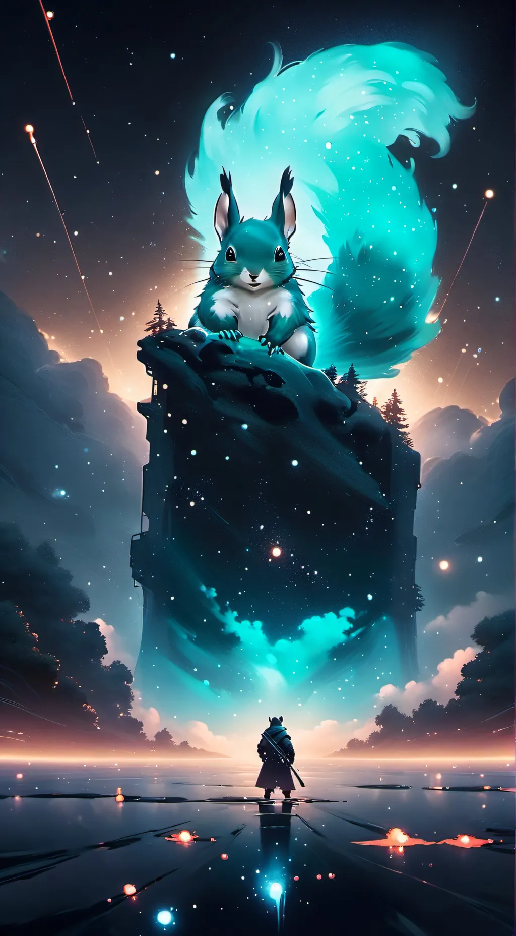 ai character: The Future background