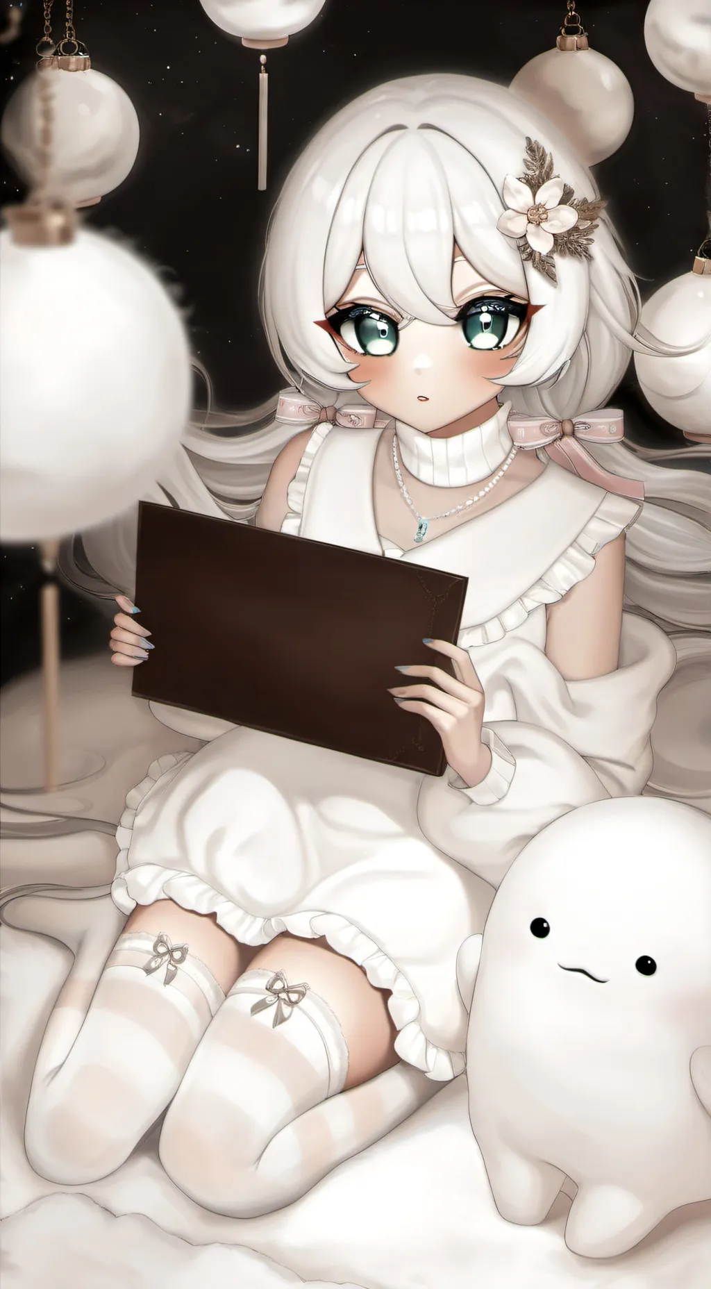 ai character: gray chikito background