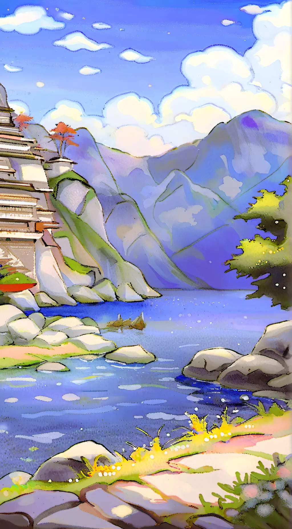 ai character: mha trip! background