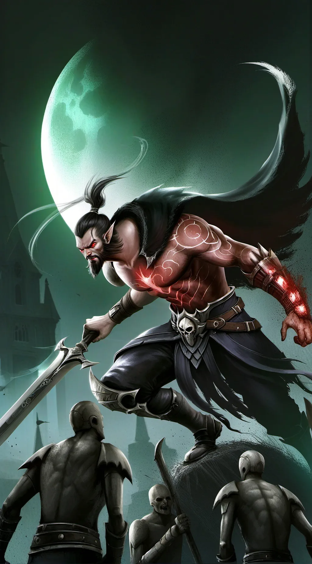 ai character: Dawn Scardust background