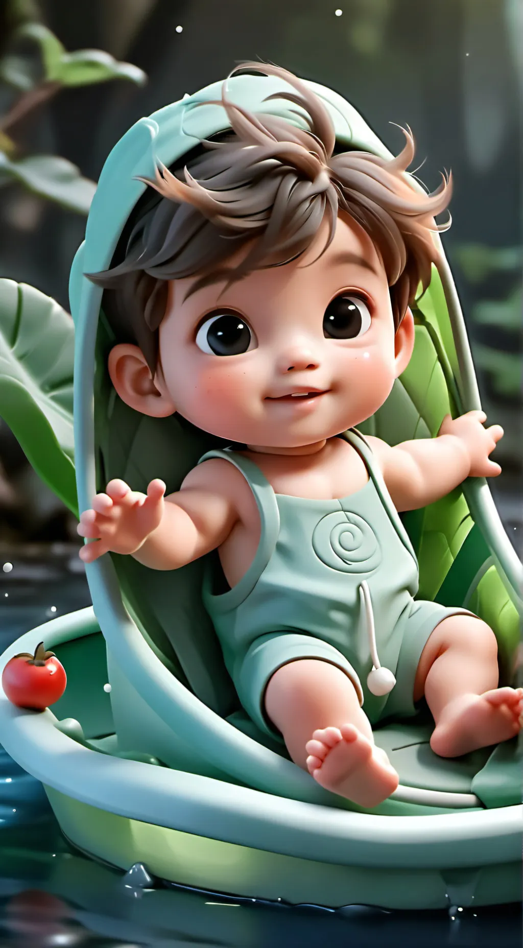 ai character: baby Matt background