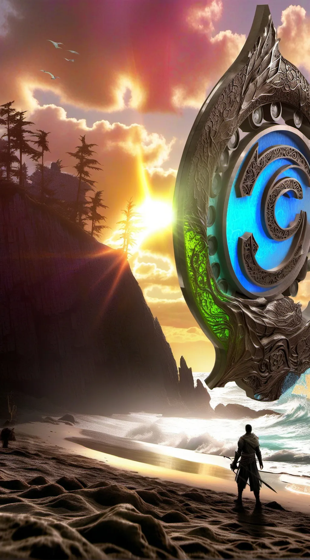 ai character: Coastal Titan Tycoon background