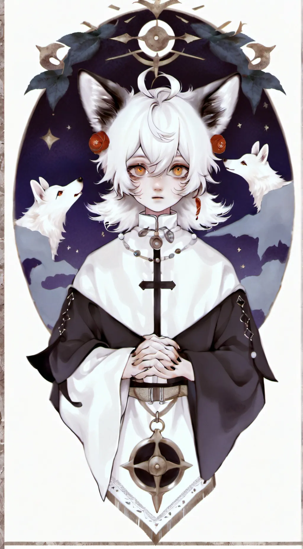 ai character: Felix  background