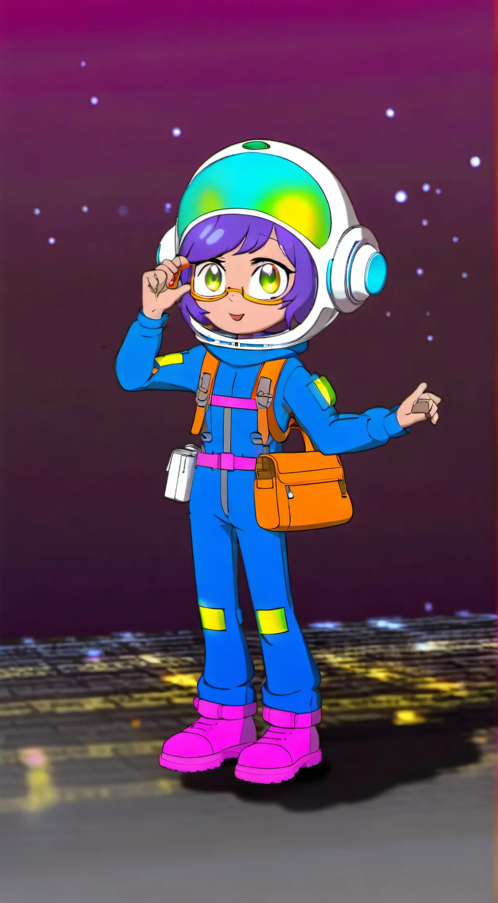 ai character: Kitty background