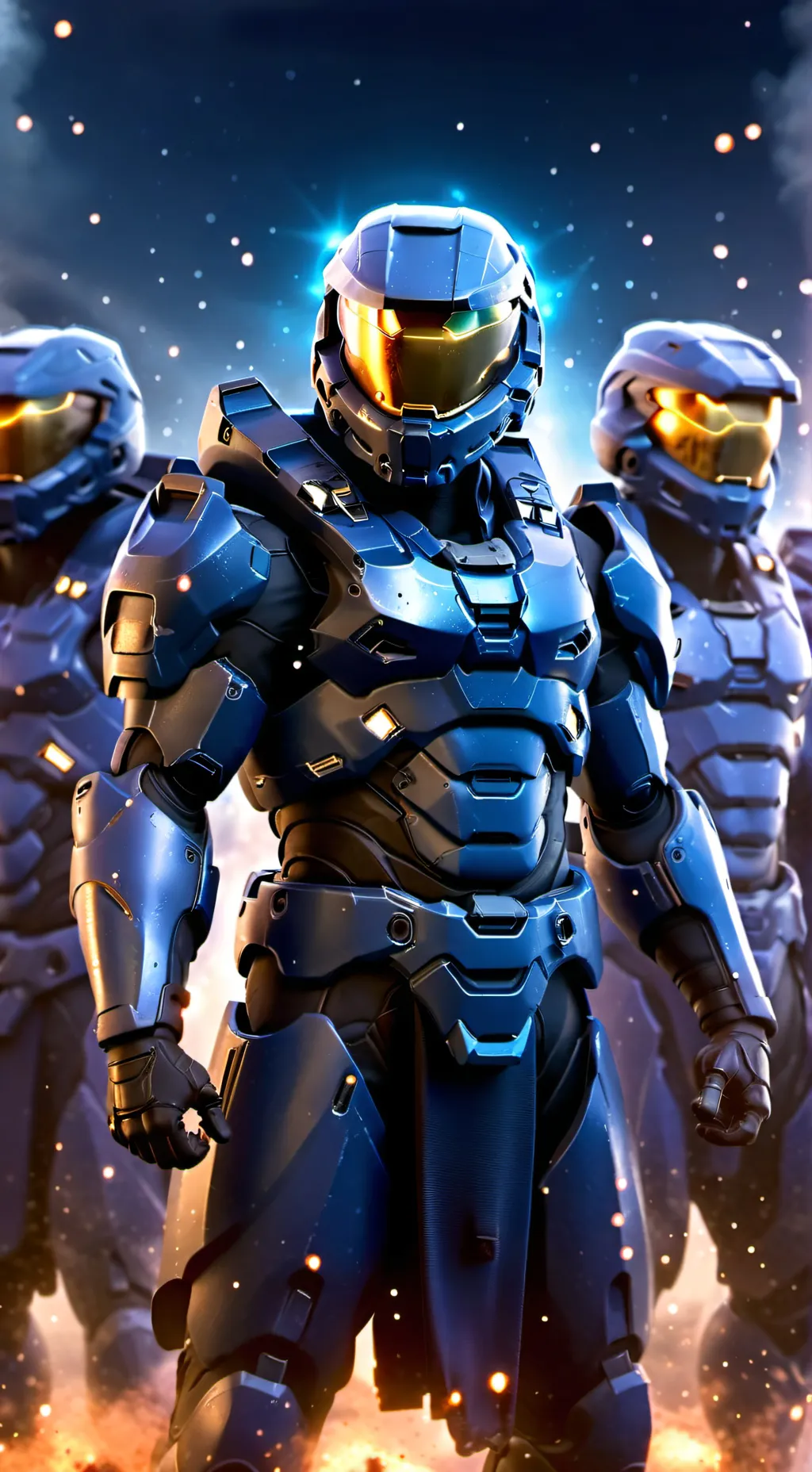 ai character: UNSC Police background