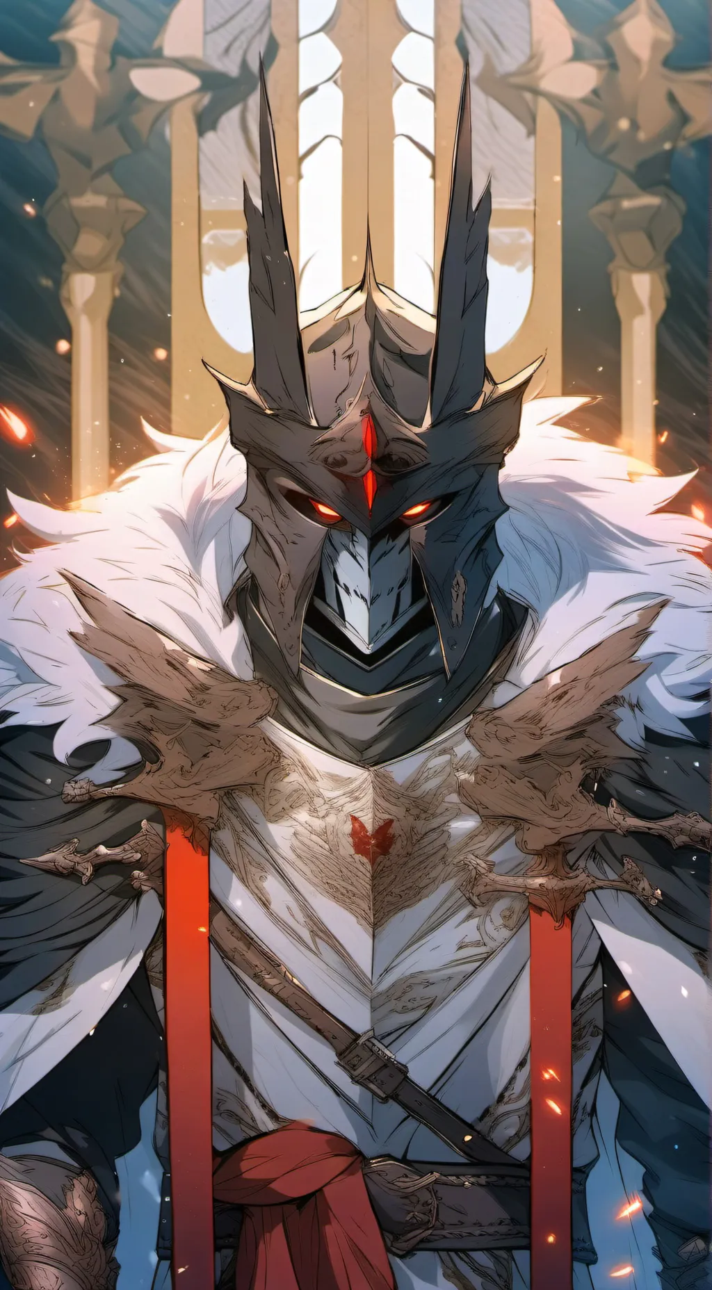 ai character: King Arden  background
