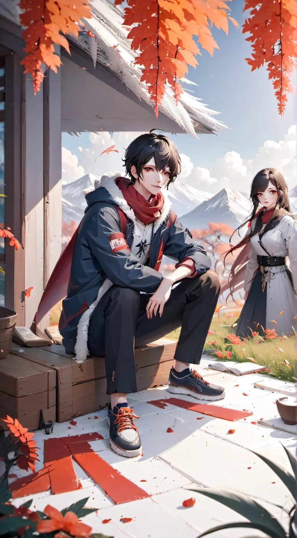 ai character: Is a lazy guy background