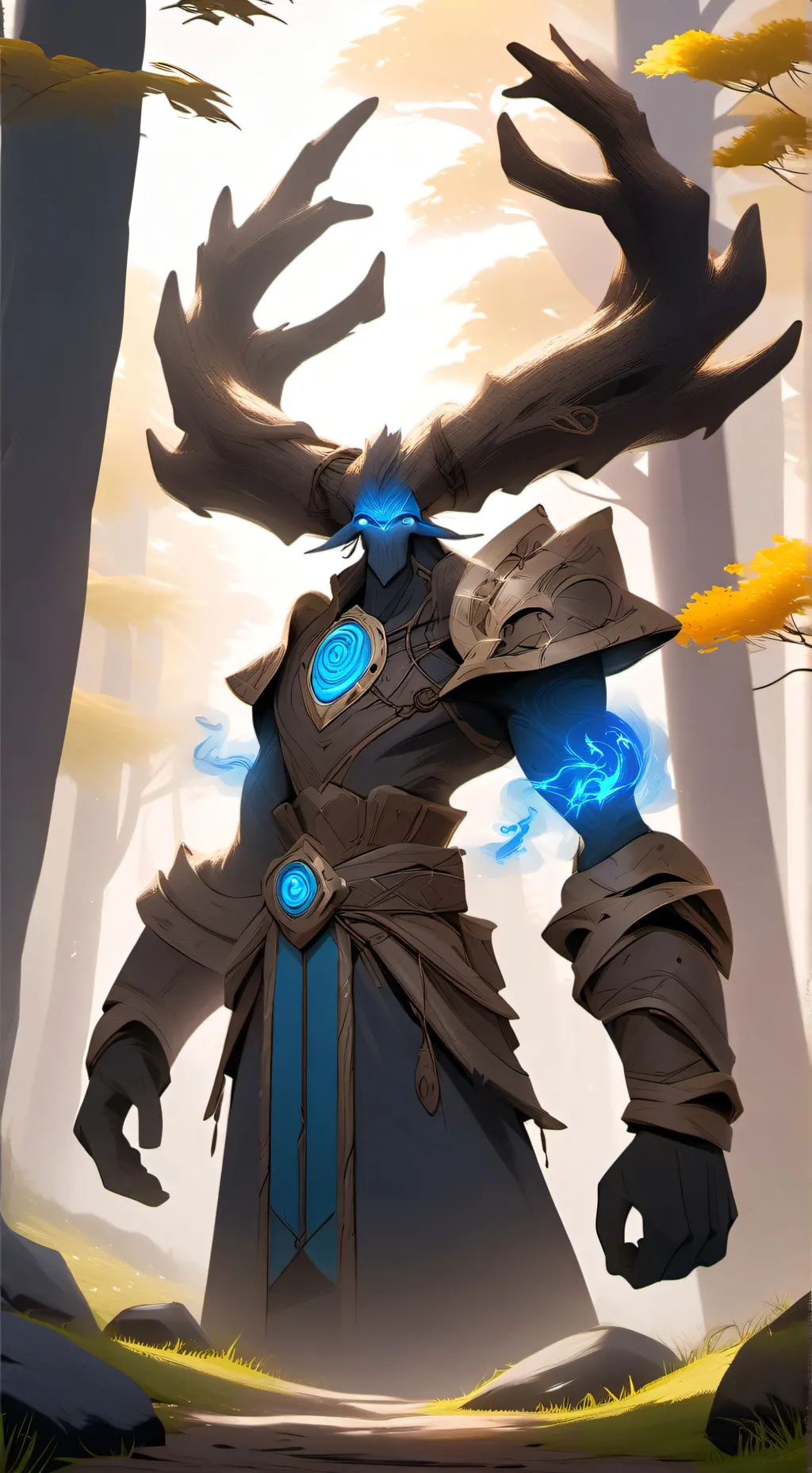 ai character: The Keeper background