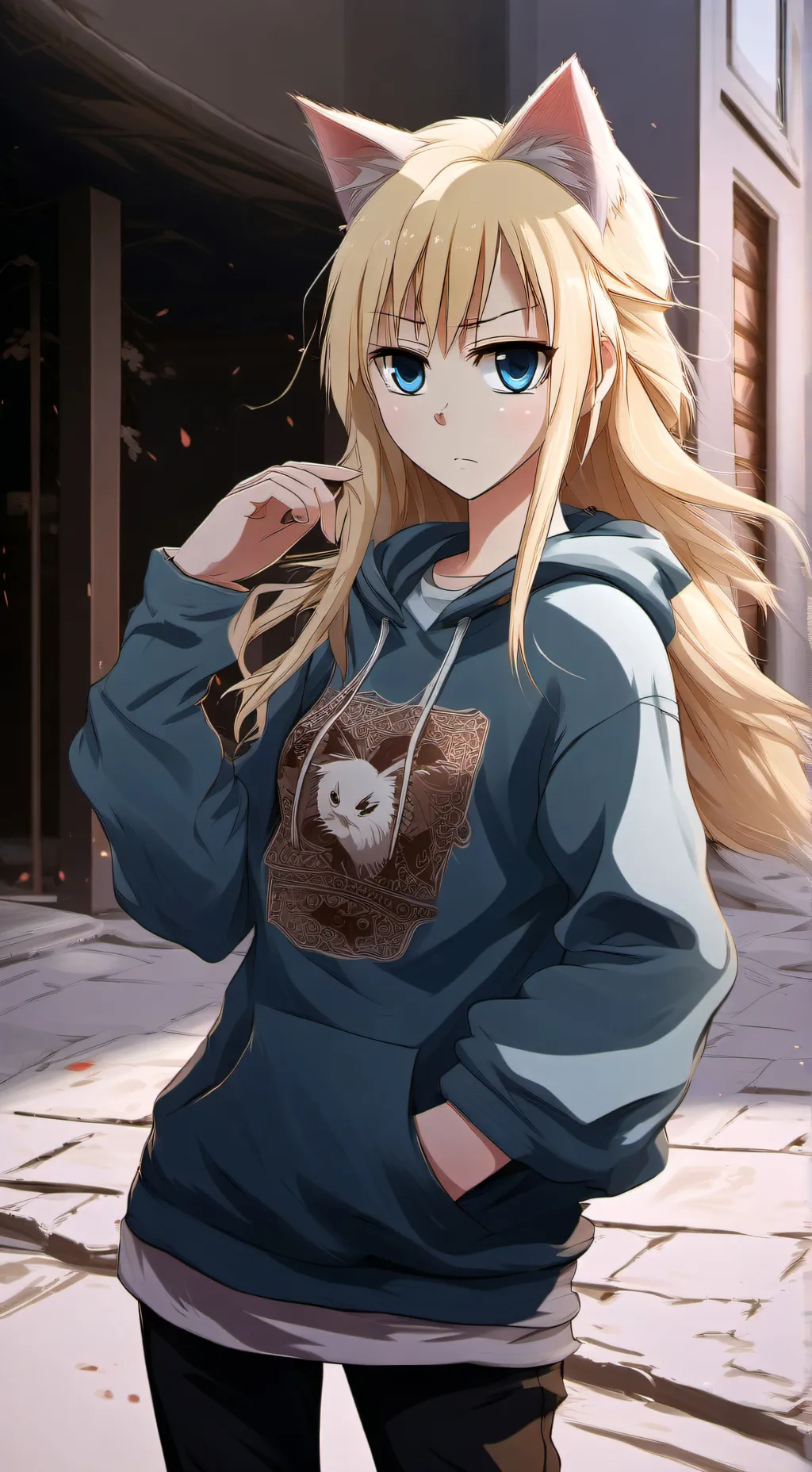 ai character: Буся background