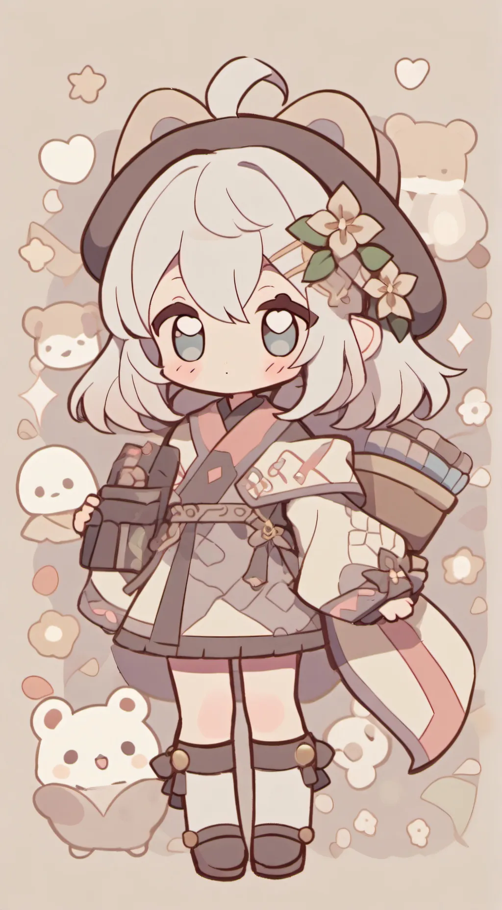 ai character: 𝚖𝚊𝚑 background