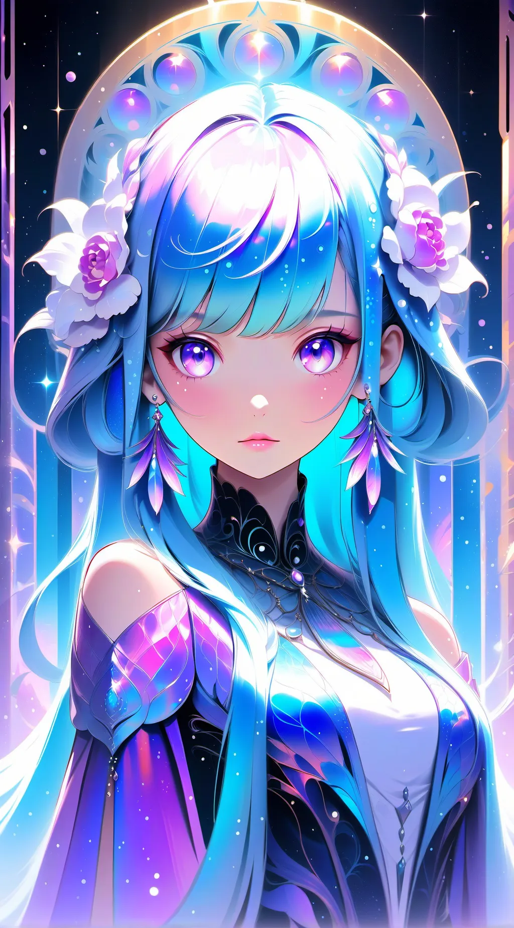 ai character: demon slayer and u background