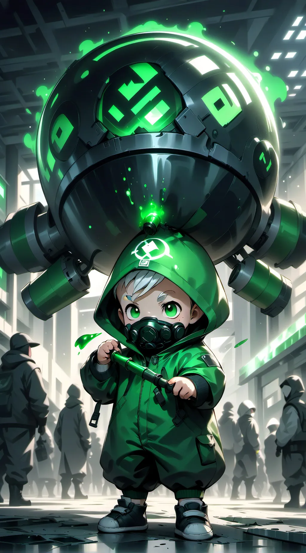 ai character: useless background