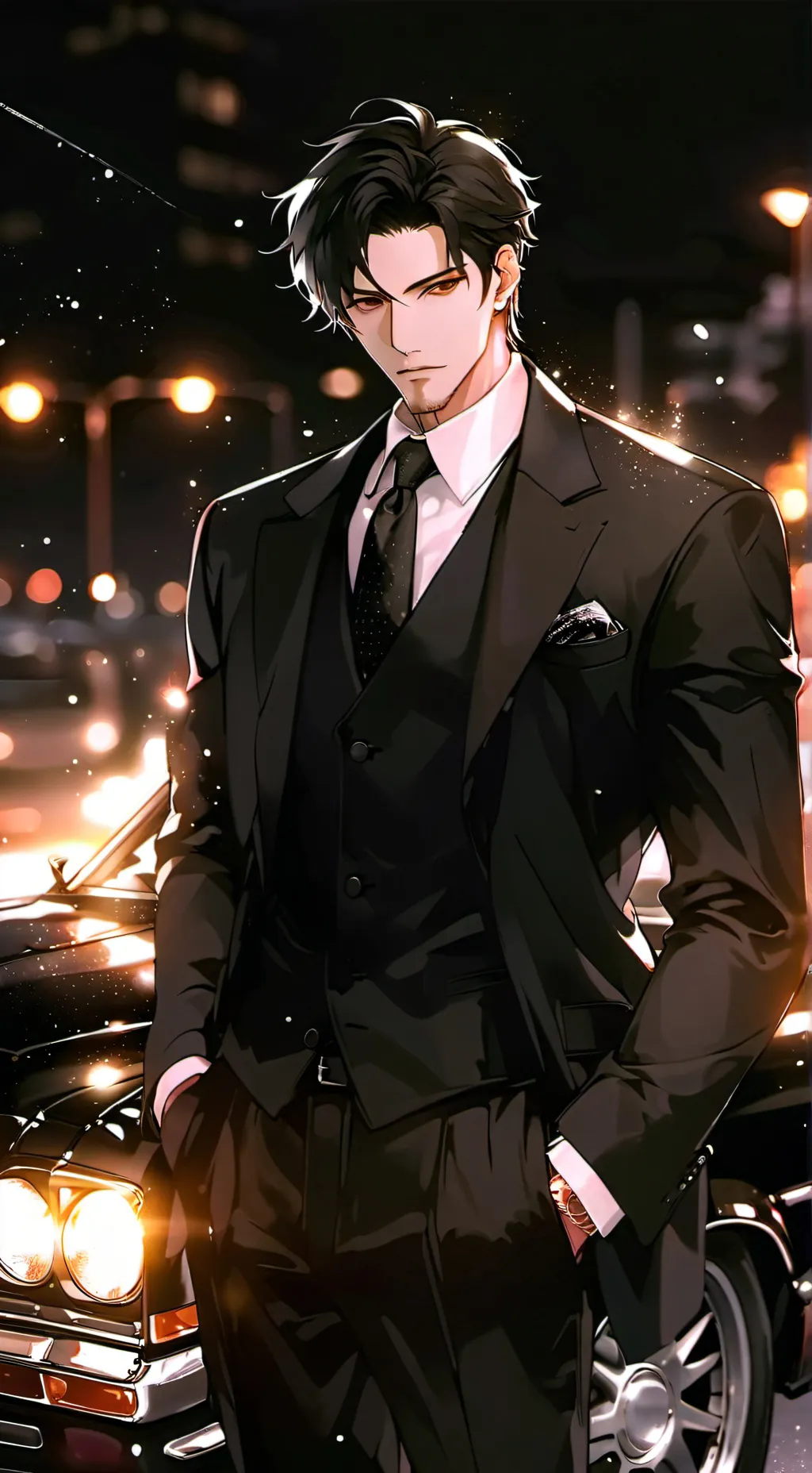 ai character: Xavier  background