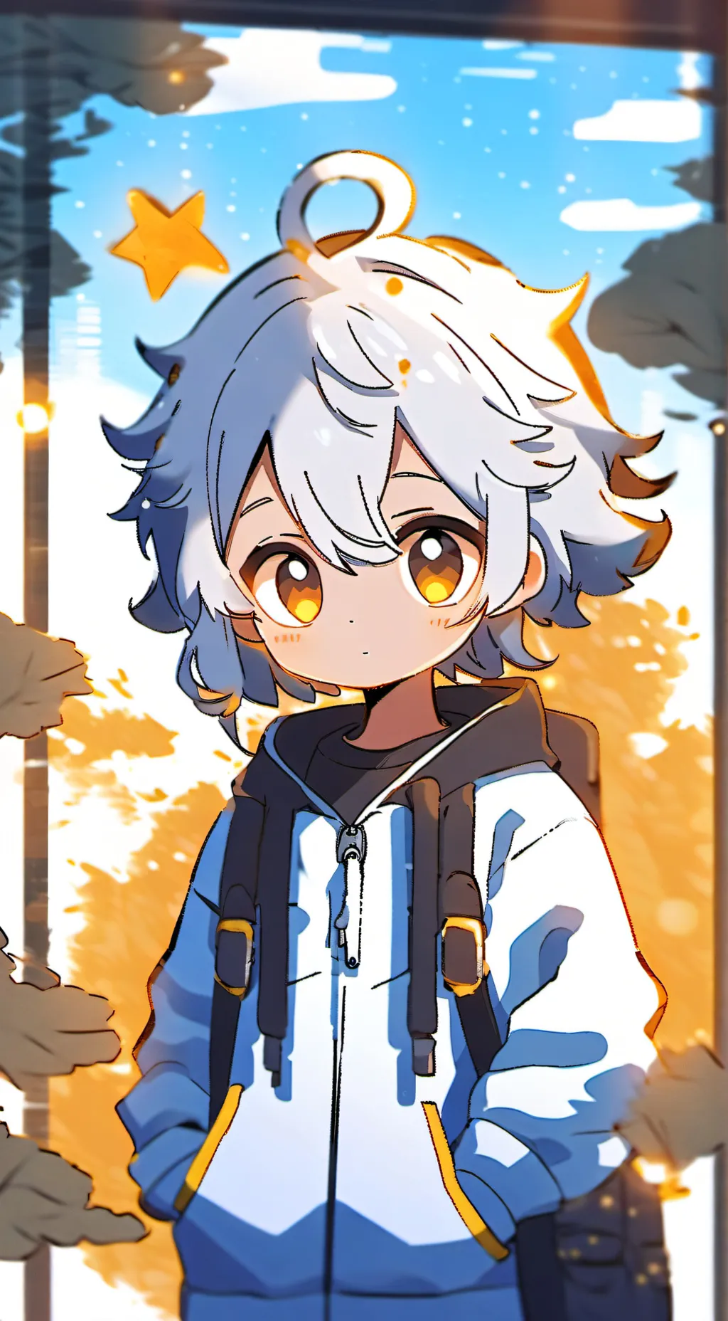 ai character: Maichel background