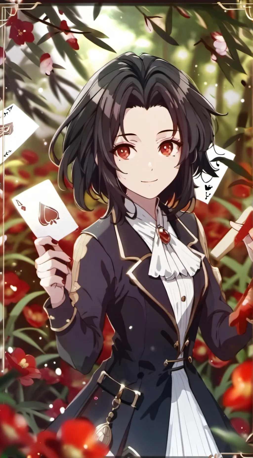 ai character: Melodie background