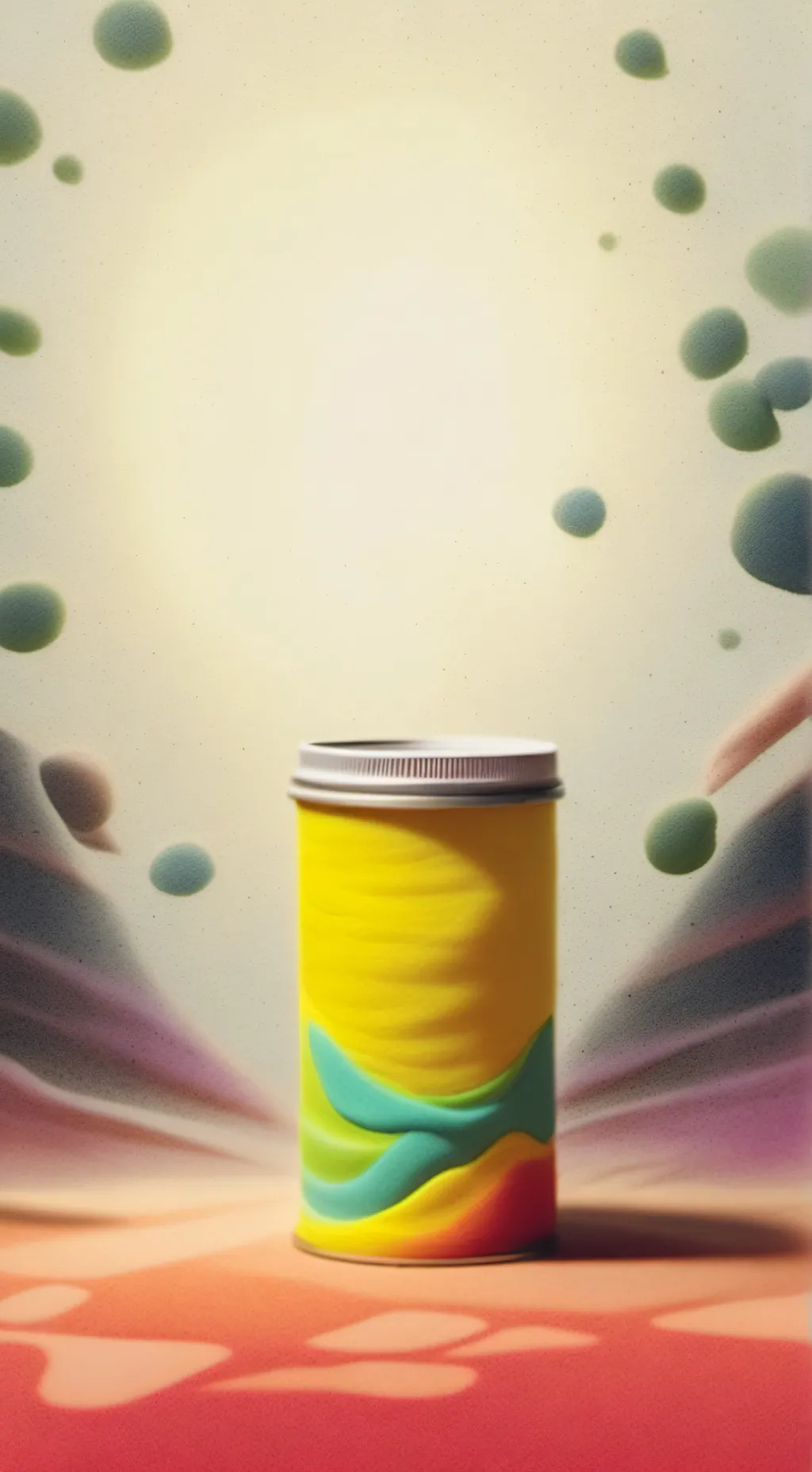 ai character: The play-doh can.. background