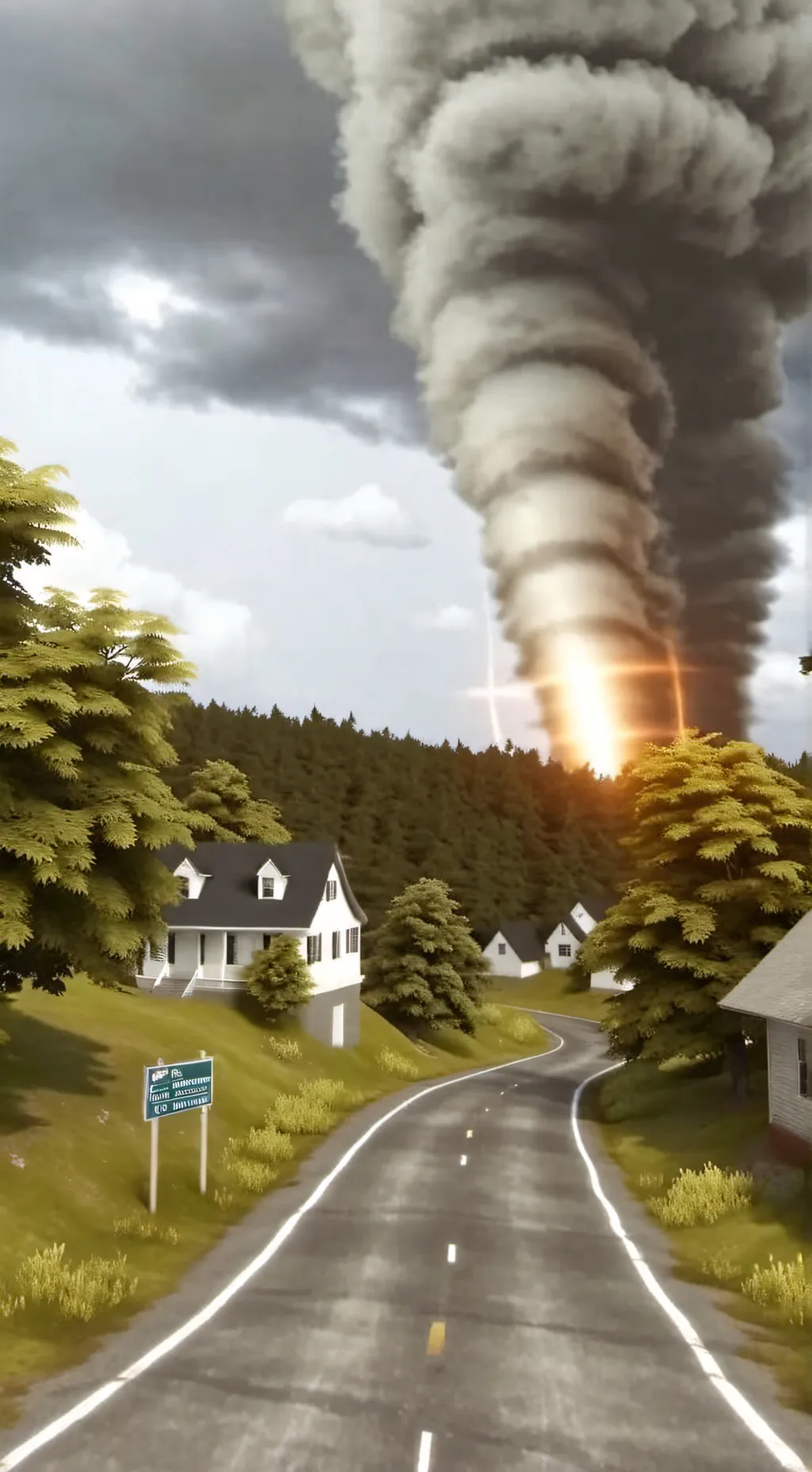 ai character: the tornado background