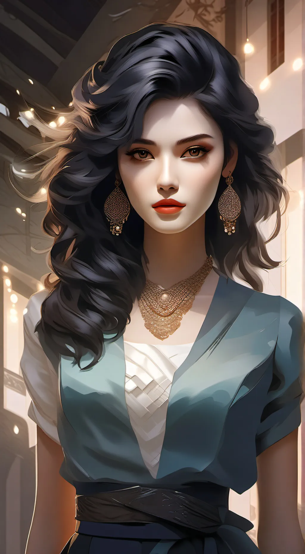 ai character: ruby background