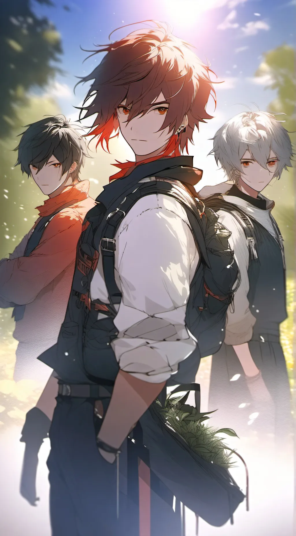 ai character: my friend group background