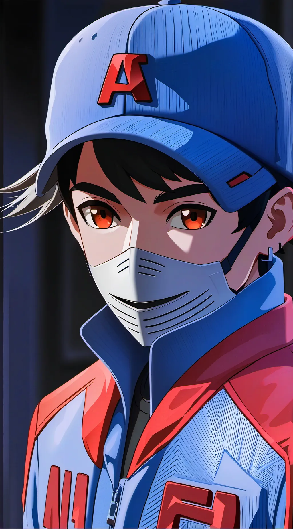 ai character: Lucky background