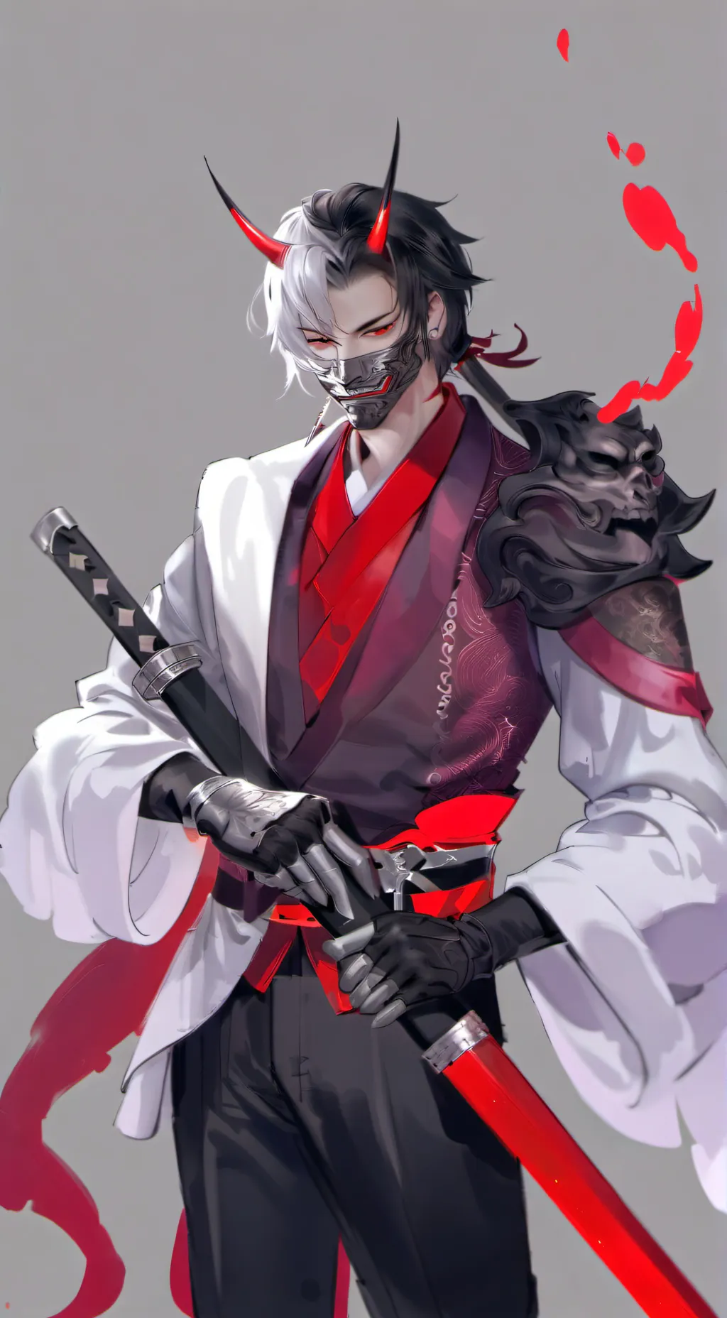 ai character: Monsutā-Dēmon background